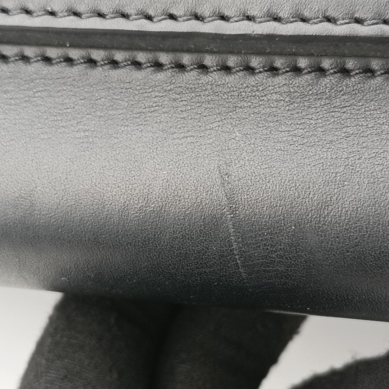 Pre-owned Celine TIE Black Leather  handbag | stylenewstar