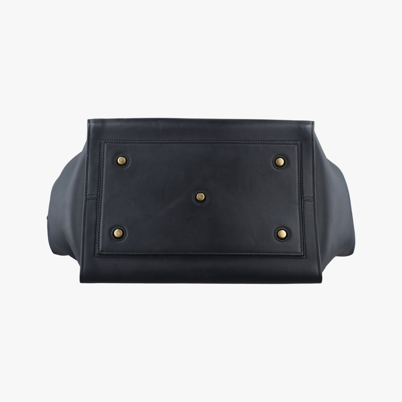 Pre-owned Celine TIE Black Leather  handbag | stylenewstar