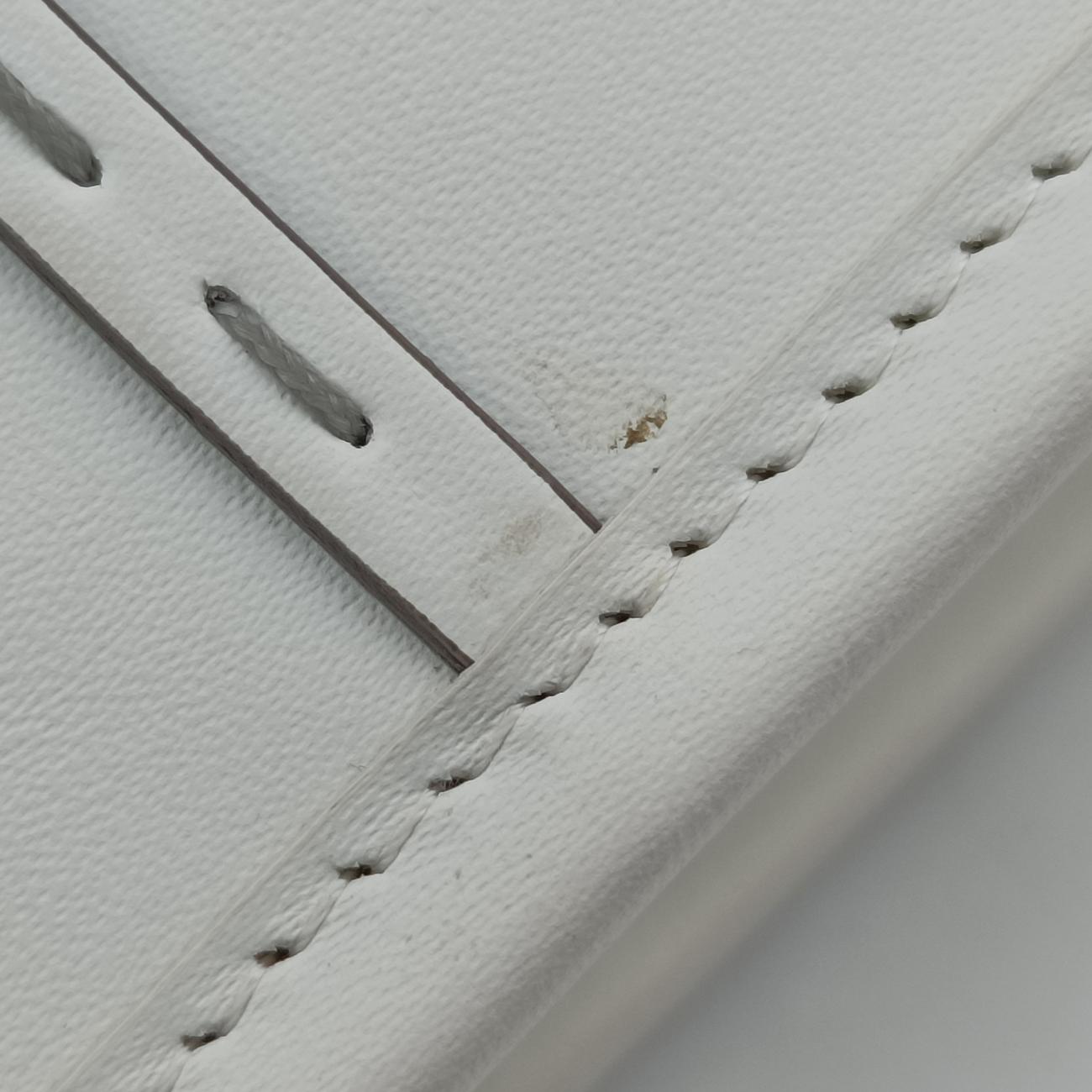 Pre-owned Fendi Sunshine White Leather 8BH394 handbag | stylenewstar