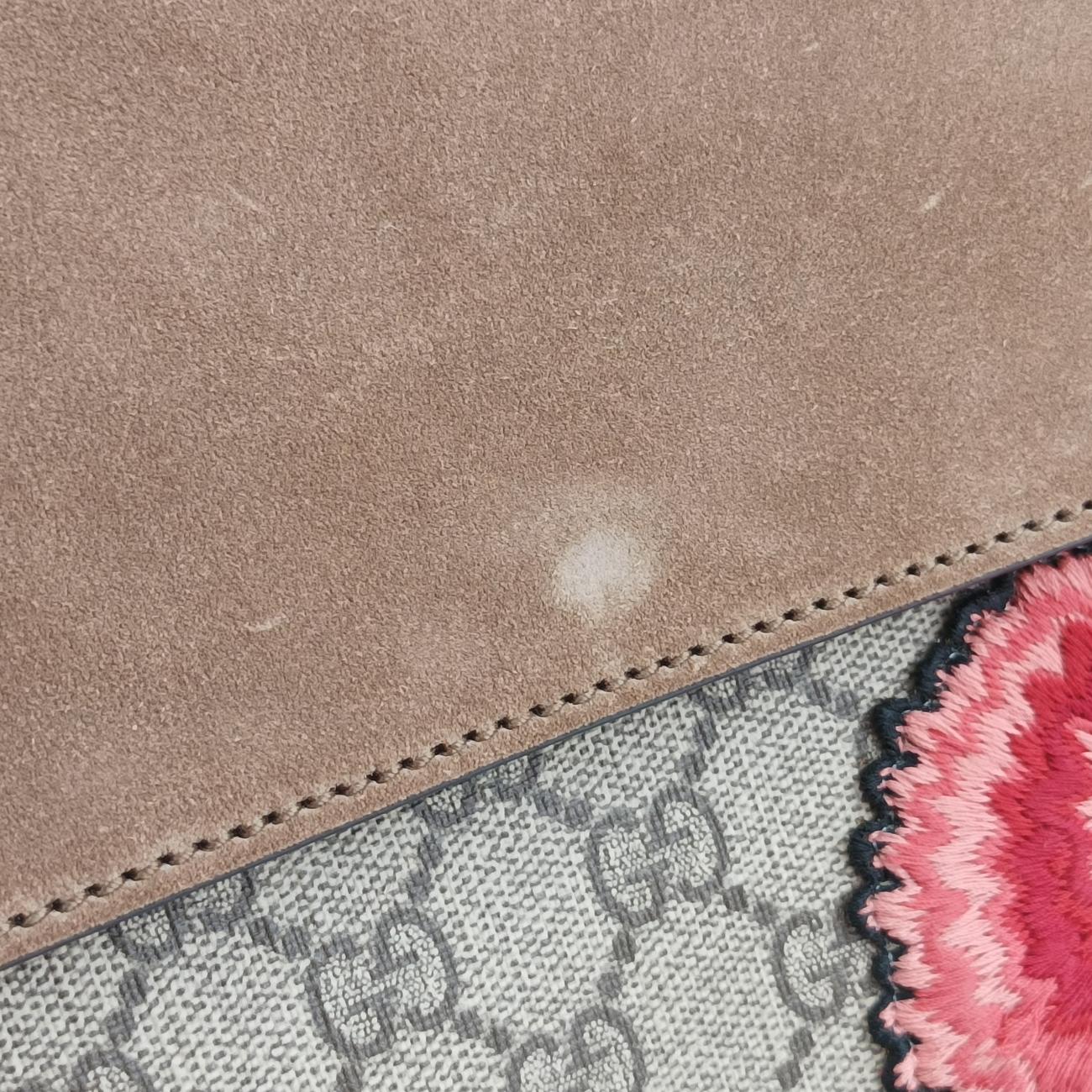 Pre-owned Gucci Dionysus Beige×Multicolour PVC coated canvas 403348 shoulderbag | stylenewstar