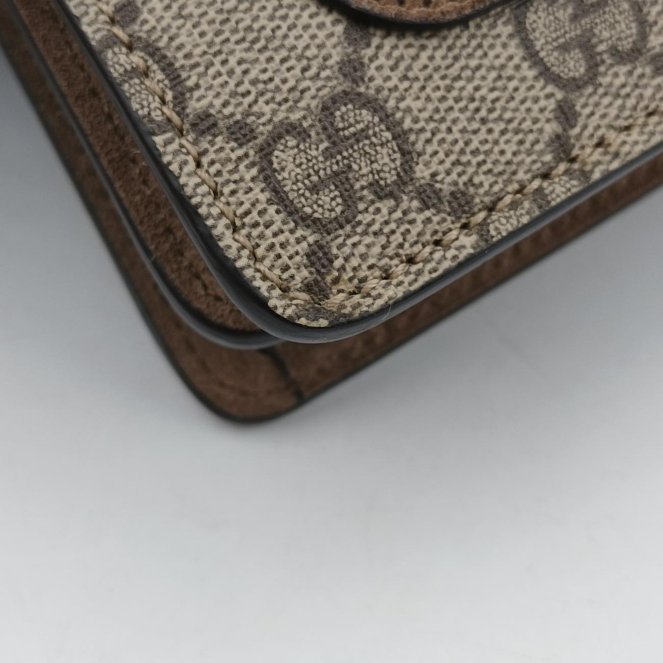 Pre-owned Gucci Dionysus Beige×Multicolour PVC coated canvas 403348 shoulderbag | stylenewstar