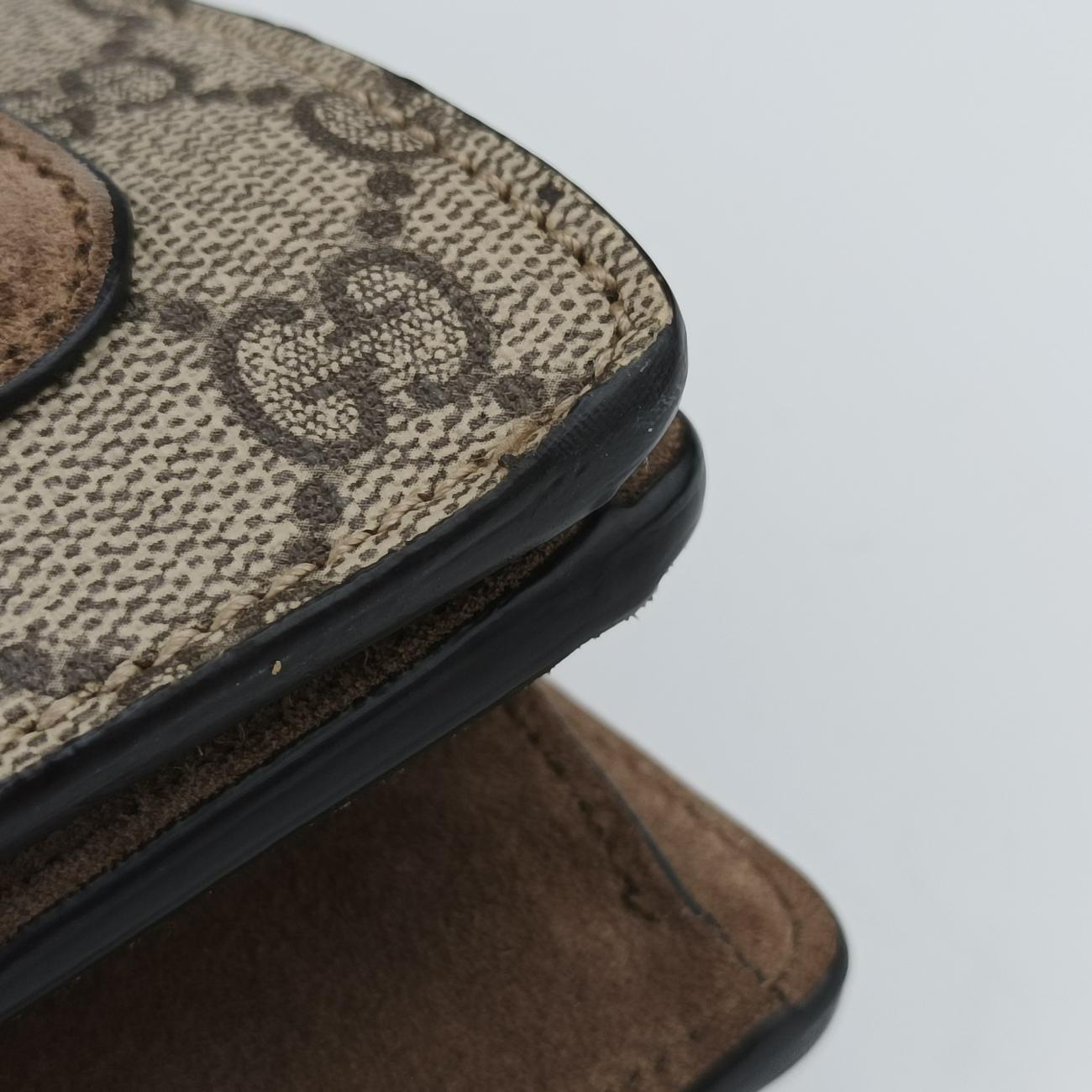 Pre-owned Gucci Dionysus Beige×Multicolour PVC coated canvas 403348 shoulderbag | stylenewstar