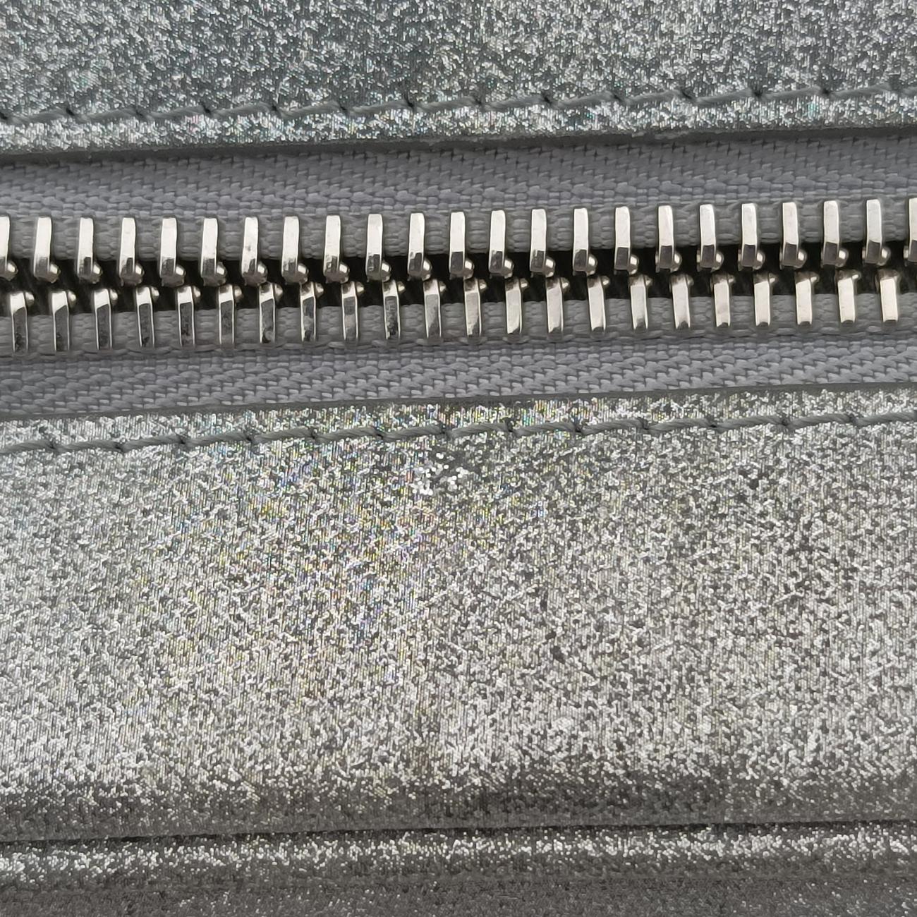 Pre-owned Louis Vuitton Mini Soft Trunk Silver Leather M59726 shoulderbag | stylenewstar