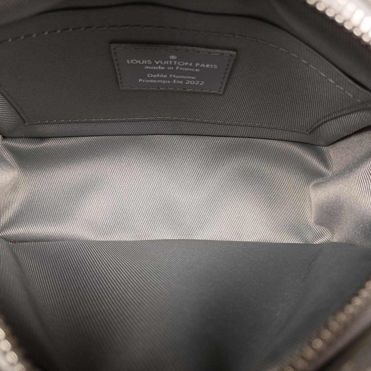 Pre-owned Louis Vuitton Mini Soft Trunk Silver Leather M59726 shoulderbag | stylenewstar