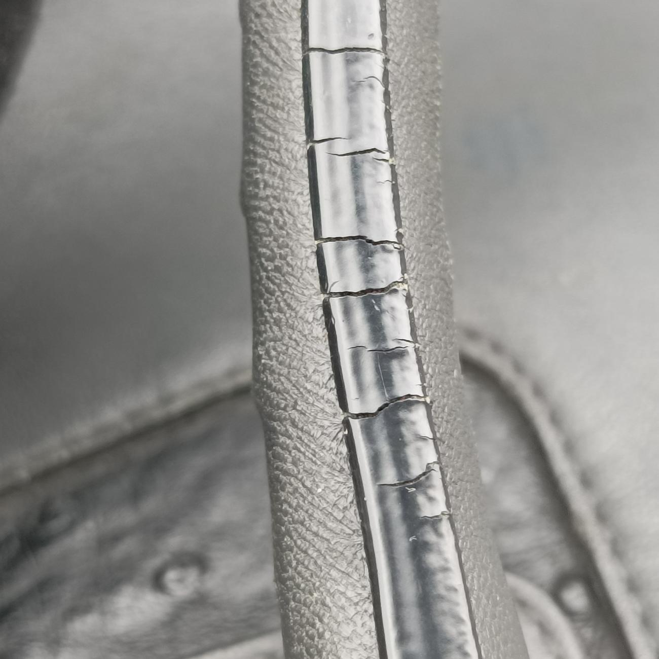 Vintage Bottega Veneta Intrecciato Grey Lambskin  shoulderbag | stylenewstar