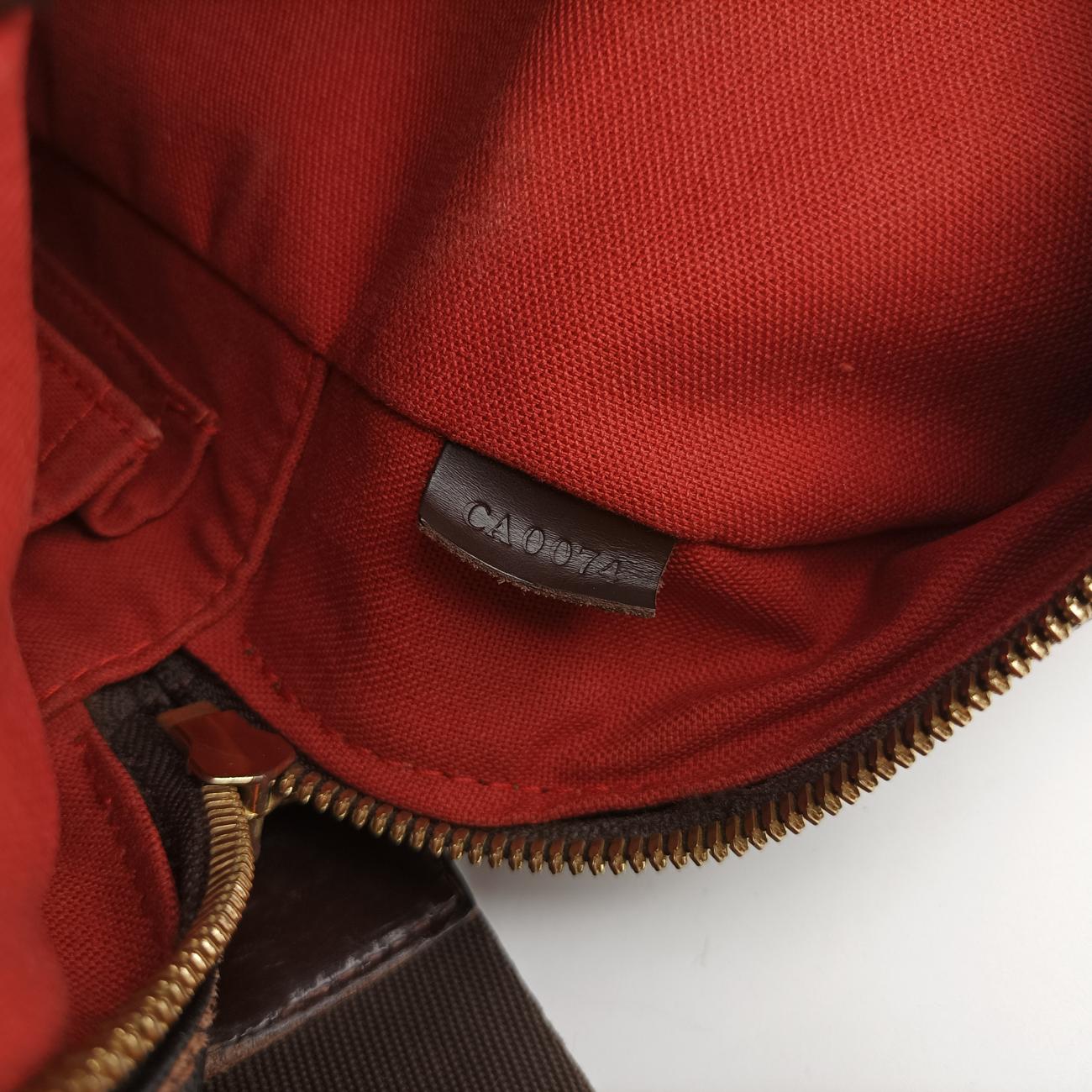 Pre-owned Louis Vuitton OLAV MM EBENE Damier Canvas N41441 shoulderbag | stylenewstar