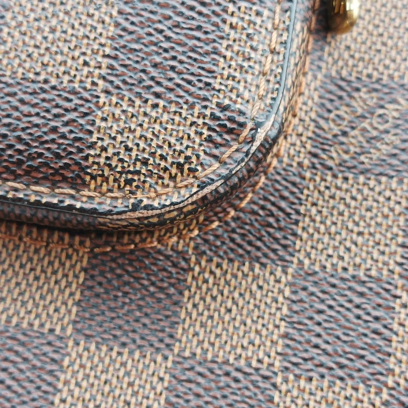 Pre-owned Louis Vuitton OLAV MM EBENE Damier Canvas N41441 shoulderbag | stylenewstar