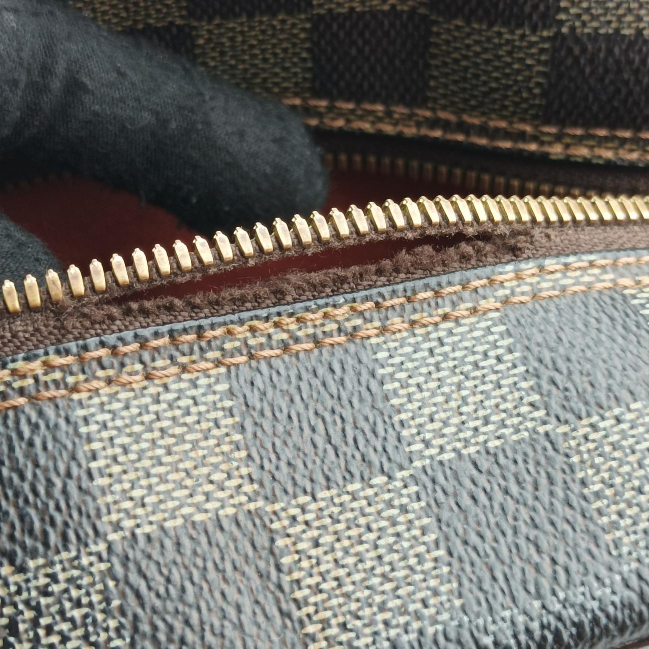 Pre-owned Louis Vuitton OLAV MM EBENE Damier Canvas N41441 shoulderbag | stylenewstar