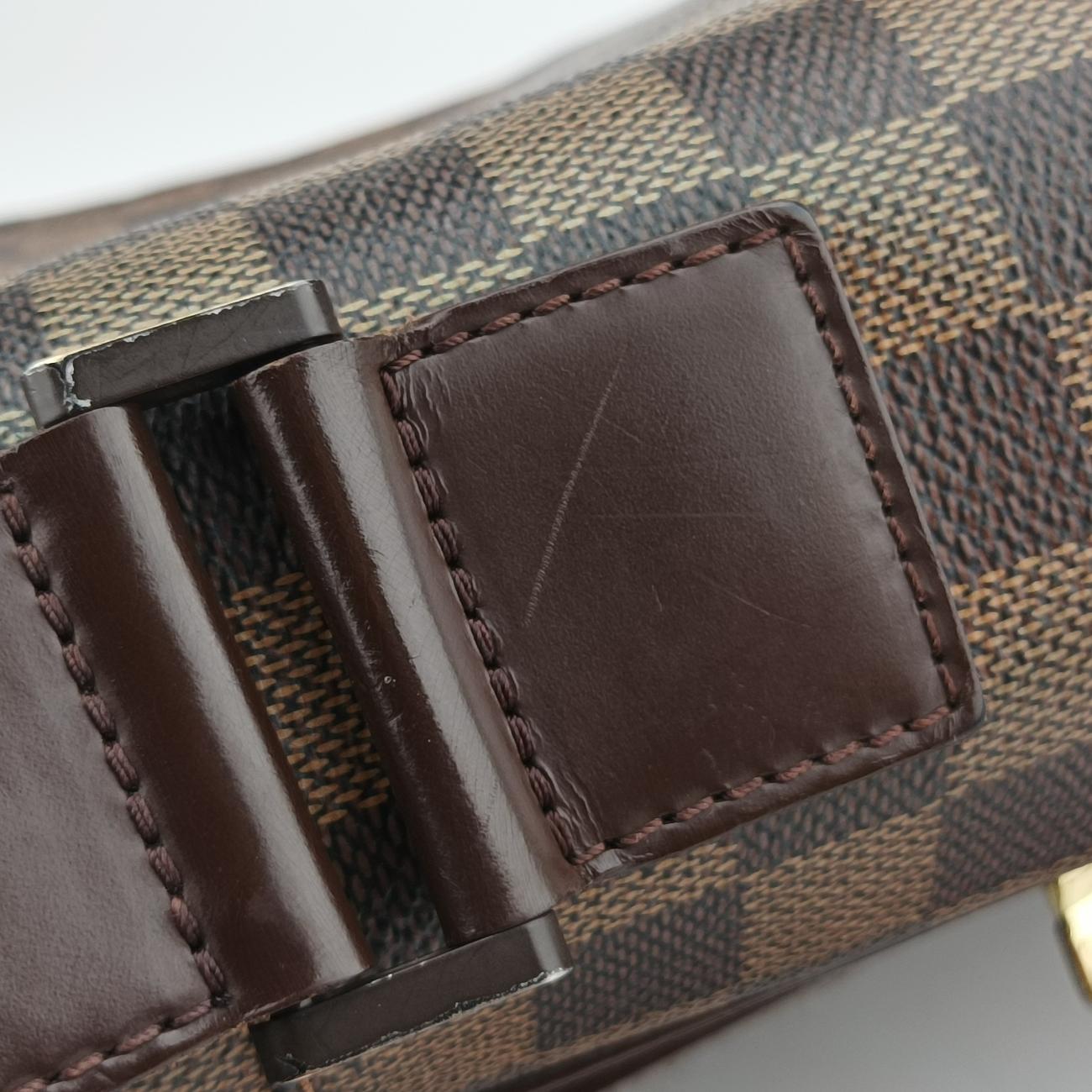 Pre-owned Louis Vuitton OLAV MM EBENE Damier Canvas N41441 shoulderbag | stylenewstar