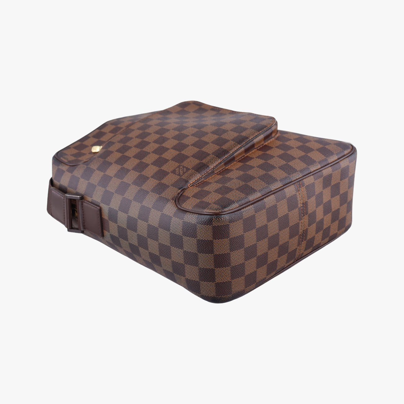 Pre-owned Louis Vuitton OLAV MM EBENE Damier Canvas N41441 shoulderbag | stylenewstar