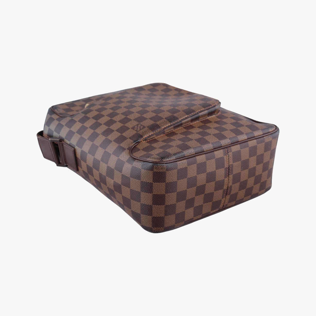 Pre-owned Louis Vuitton OLAV MM EBENE Damier Canvas N41441 shoulderbag | stylenewstar