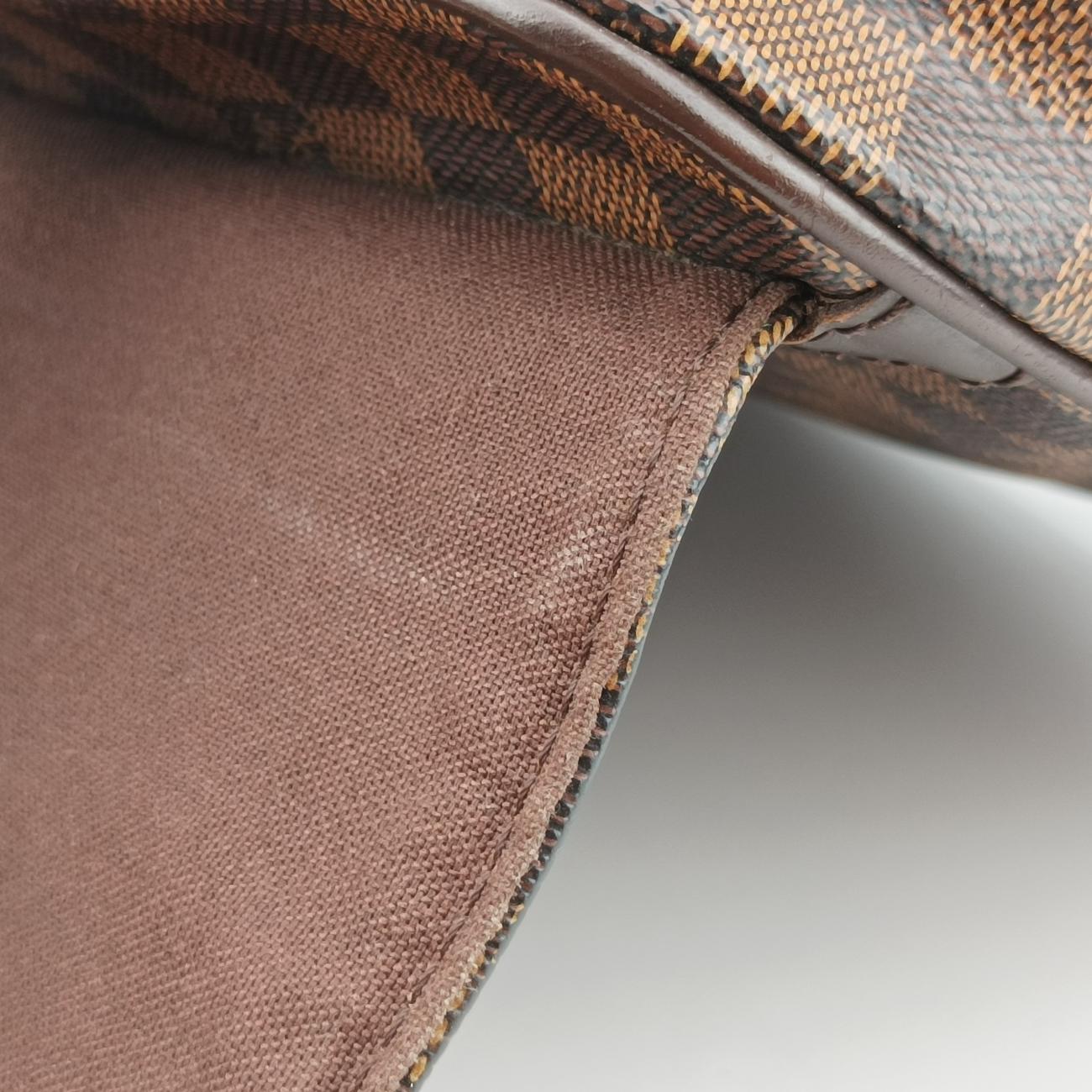 Pre-owned Louis Vuitton SHELTON EBENE Damier Canvas N41149 shoulderbag | stylenewstar