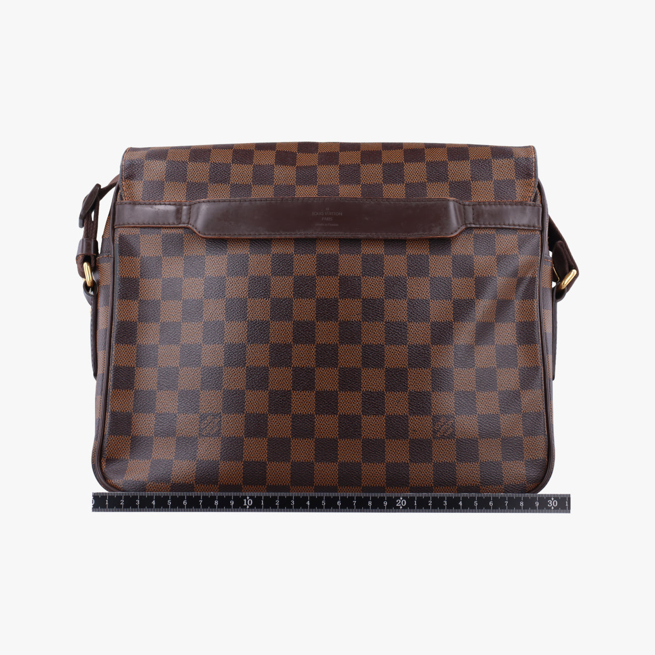 Pre-owned Louis Vuitton SHELTON EBENE Damier Canvas N41149 shoulderbag | stylenewstar