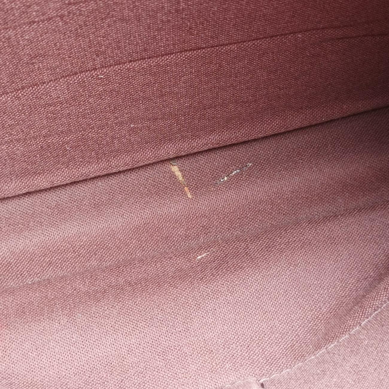 Pre-owned Louis Vuitton SHELTON EBENE Damier Canvas N41149 shoulderbag | stylenewstar