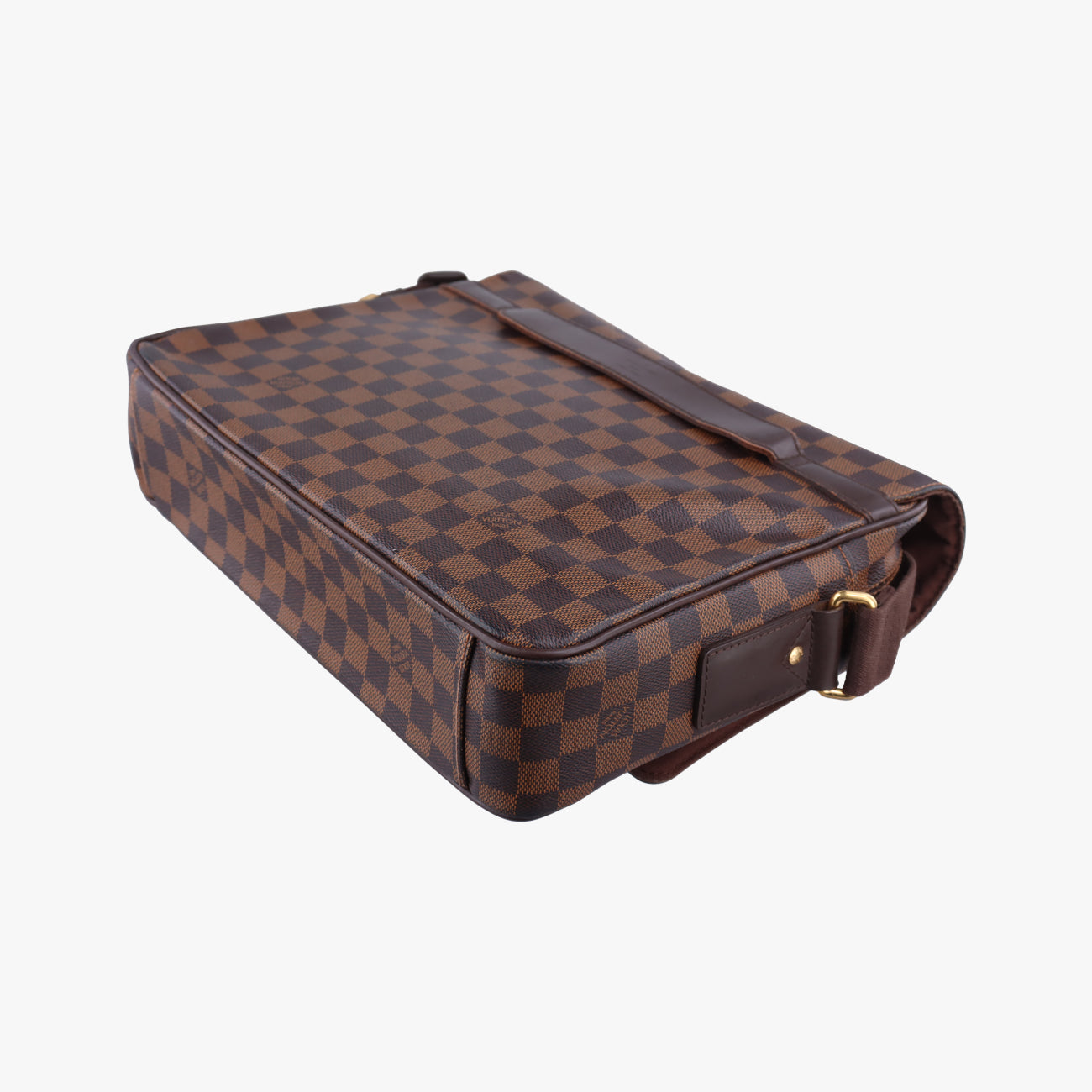 Pre-owned Louis Vuitton SHELTON EBENE Damier Canvas N41149 shoulderbag | stylenewstar