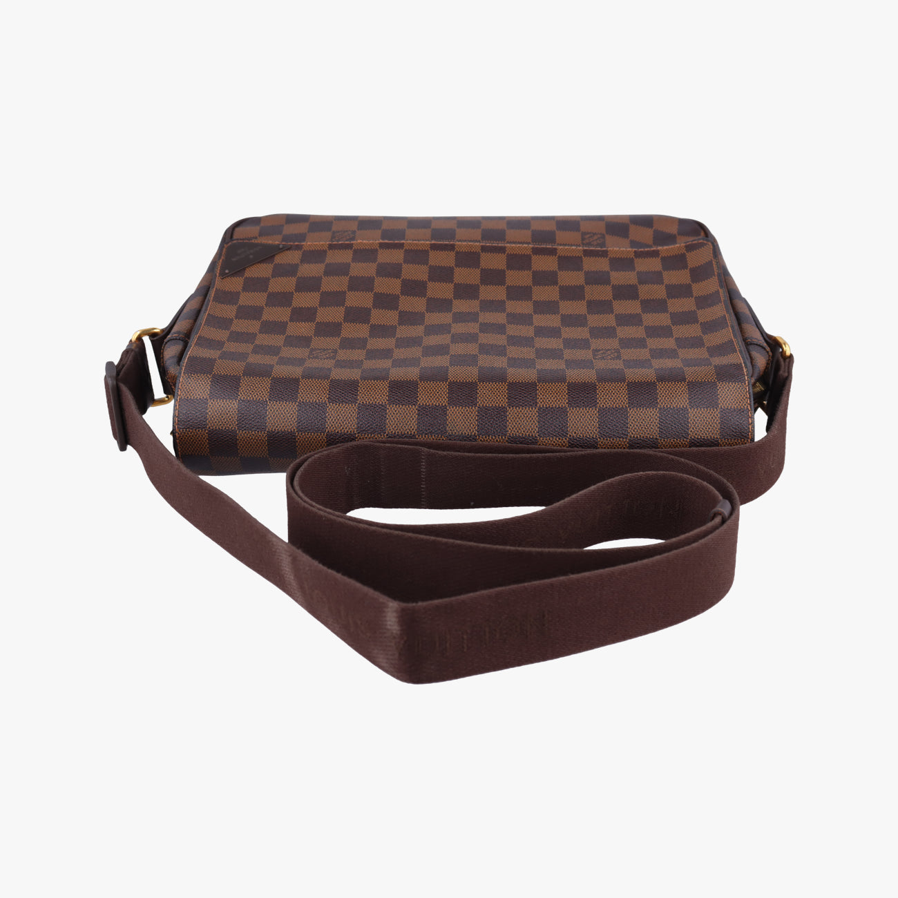 Pre-owned Louis Vuitton SHELTON EBENE Damier Canvas N41149 shoulderbag | stylenewstar