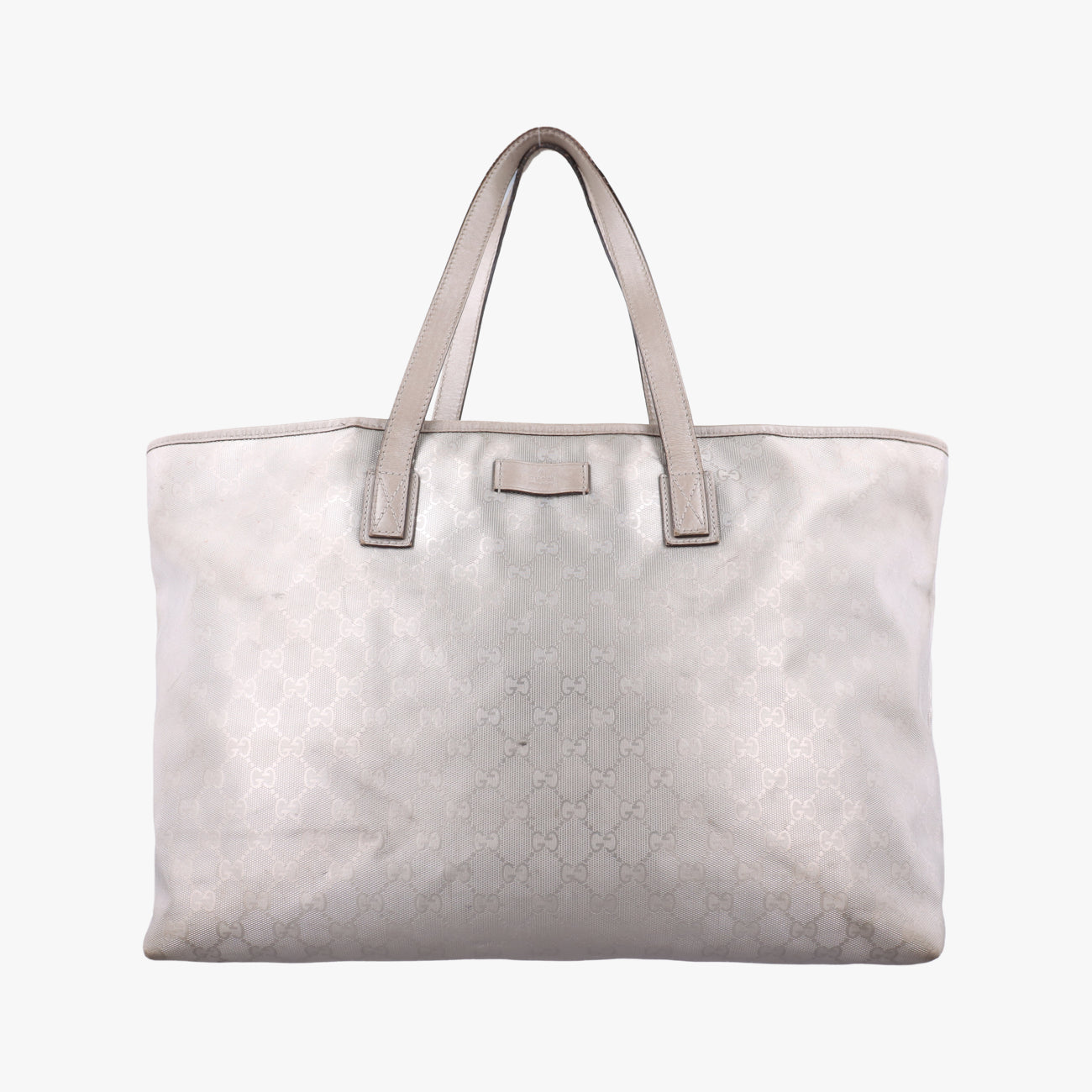 Vintage Gucci Guccissima GG Imprime Golden PVC coated canvas 211120 shoulderbag | stylenewstar