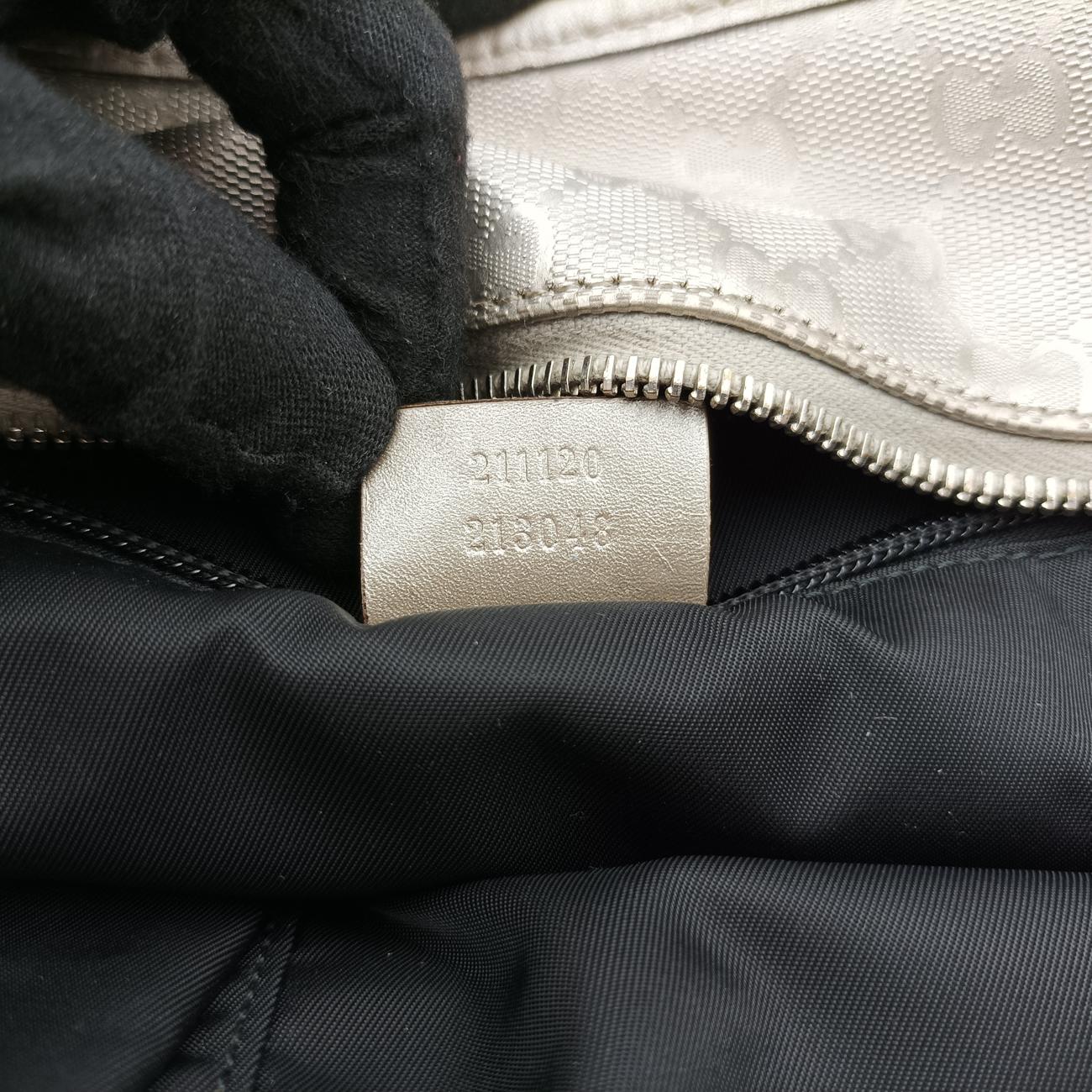 Vintage Gucci Guccissima GG Imprime Golden PVC coated canvas 211120 shoulderbag | stylenewstar