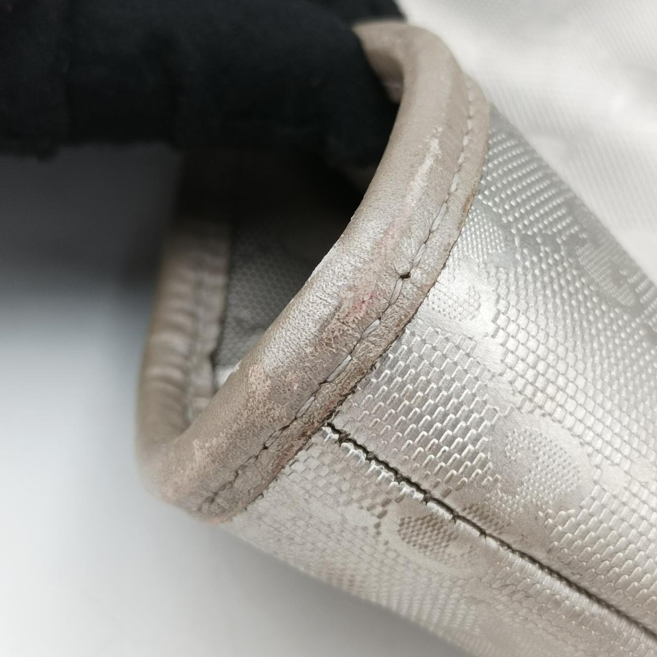 Vintage Gucci Guccissima GG Imprime Golden PVC coated canvas 211120 shoulderbag | stylenewstar