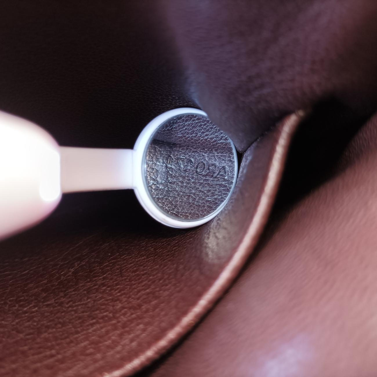 Pre-owned Louis Vuitton Collection Trapezio Pink×Brown leather M97086 shoulderbag | stylenewstar