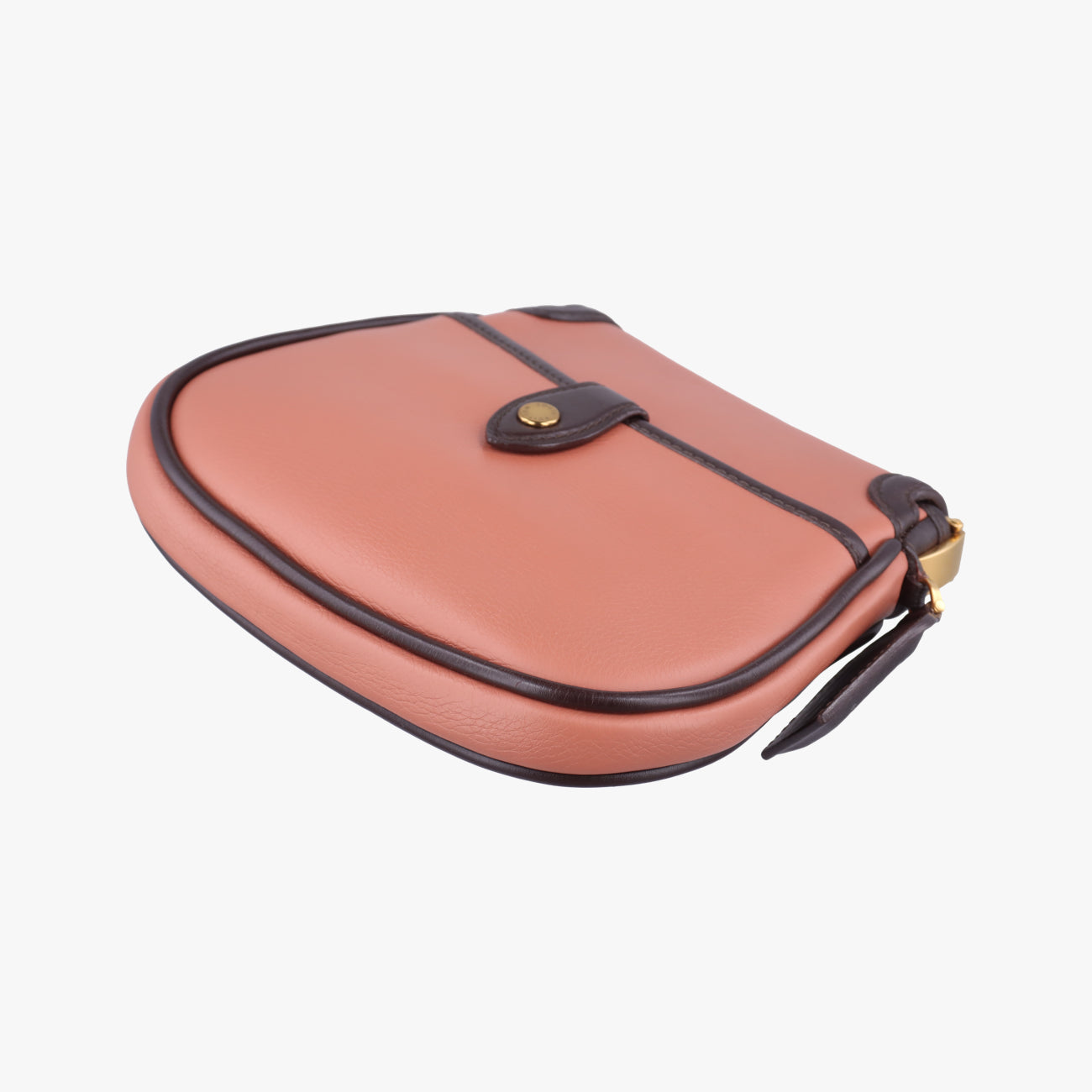 Pre-owned Louis Vuitton Collection Trapezio Pink×Brown leather M97086 shoulderbag | stylenewstar