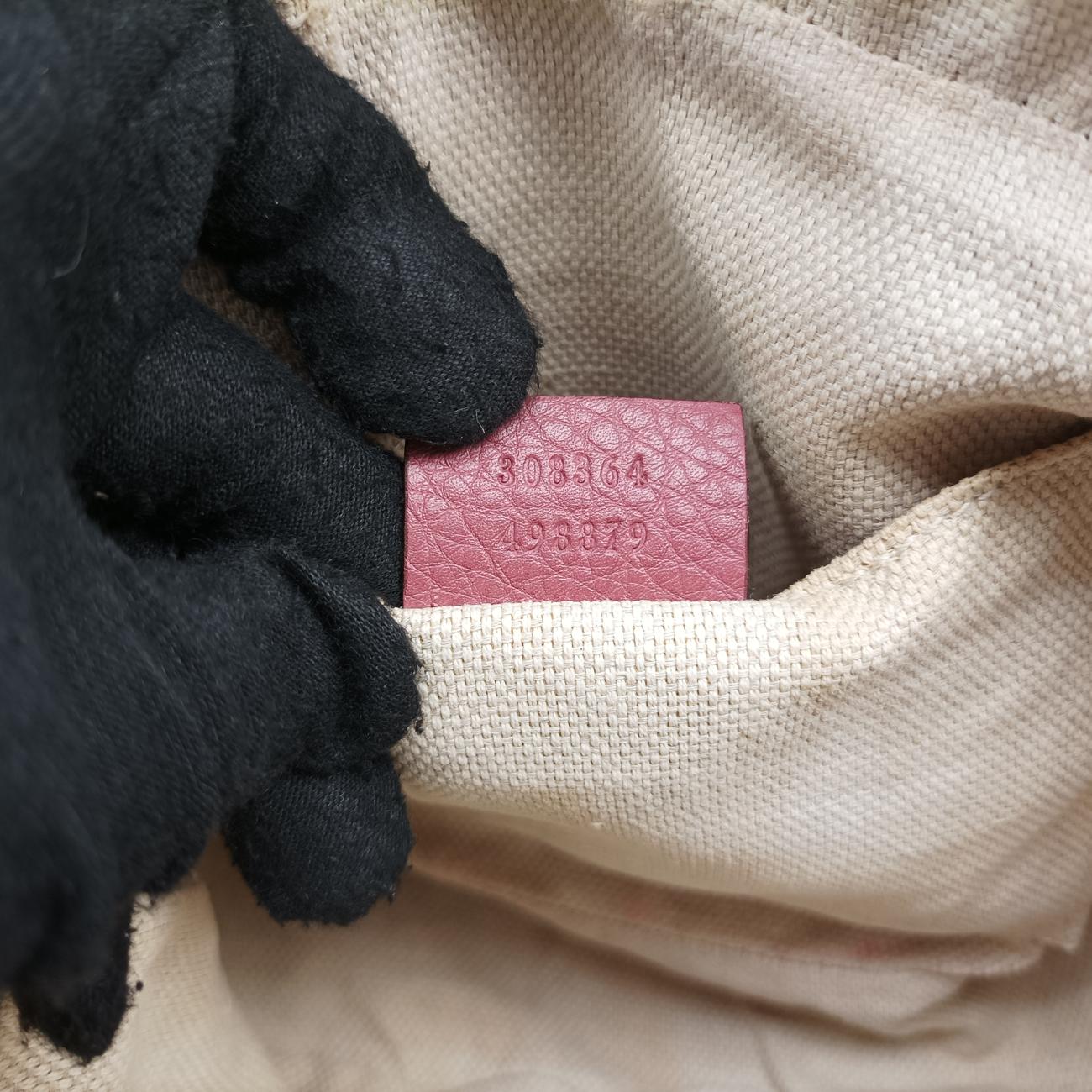 Pre-owned Gucci Soho Pink Leather 308364 shoulderbag | stylenewstar