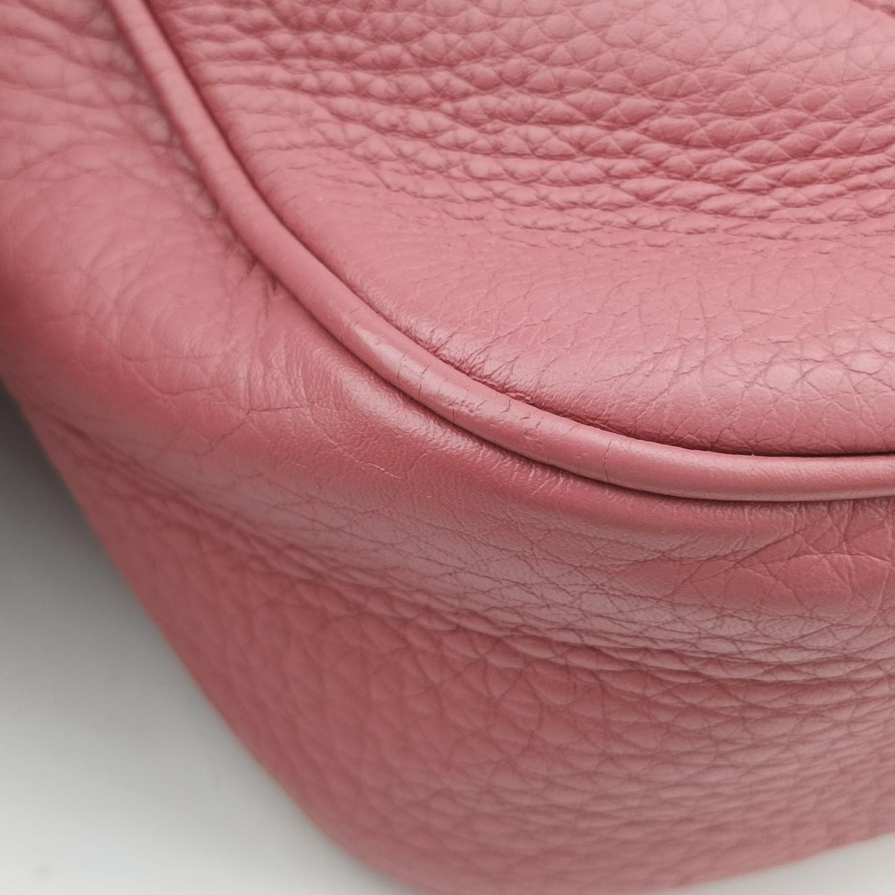 Pre-owned Gucci Soho Pink Leather 308364 shoulderbag | stylenewstar