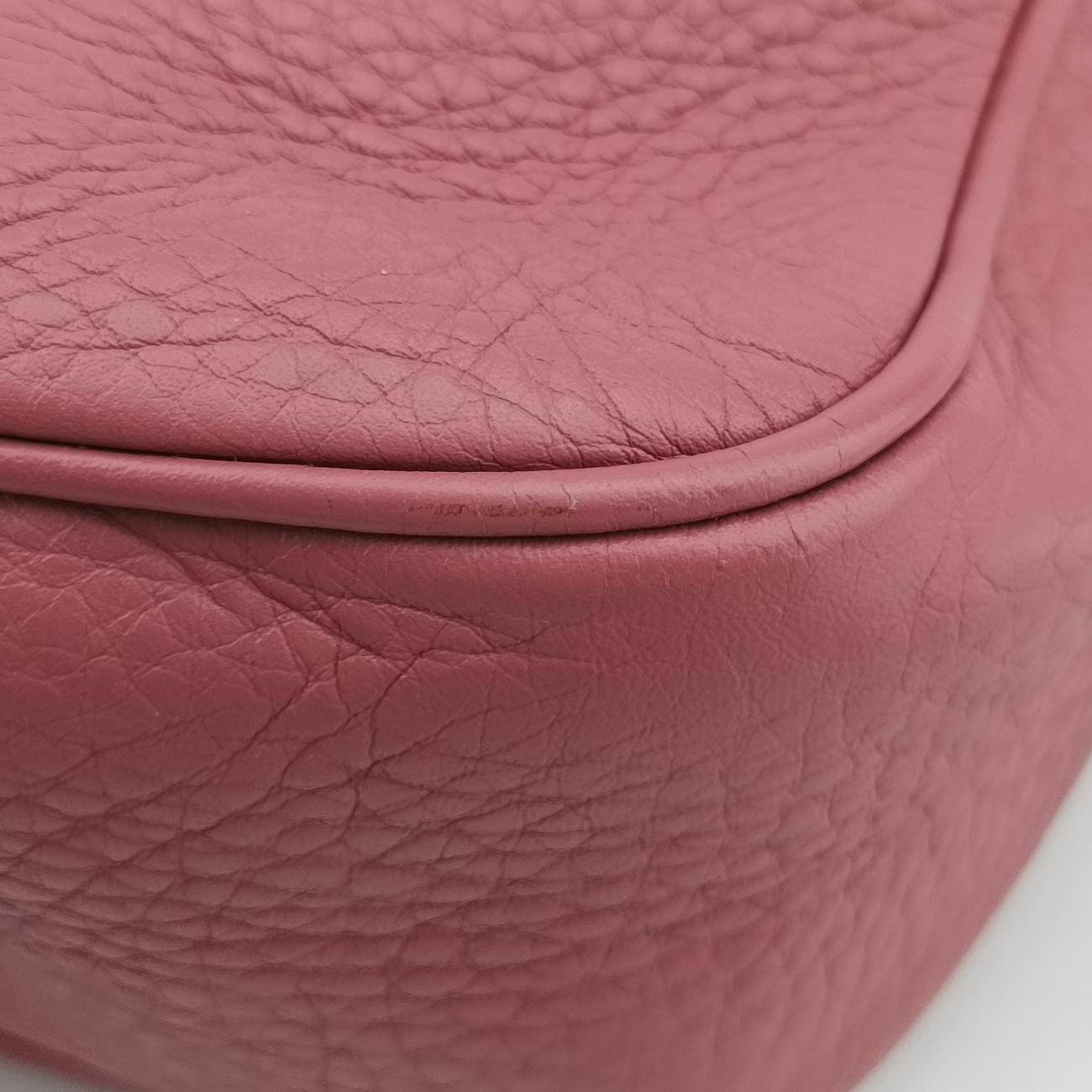 Pre-owned Gucci Soho Pink Leather 308364 shoulderbag | stylenewstar