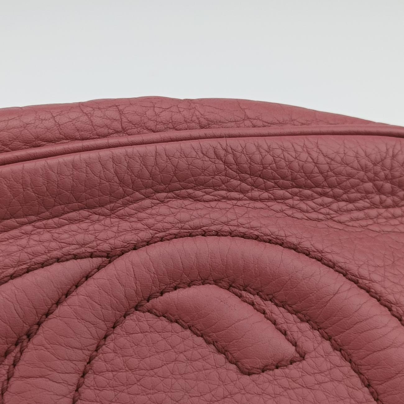 Pre-owned Gucci Soho Pink Leather 308364 shoulderbag | stylenewstar