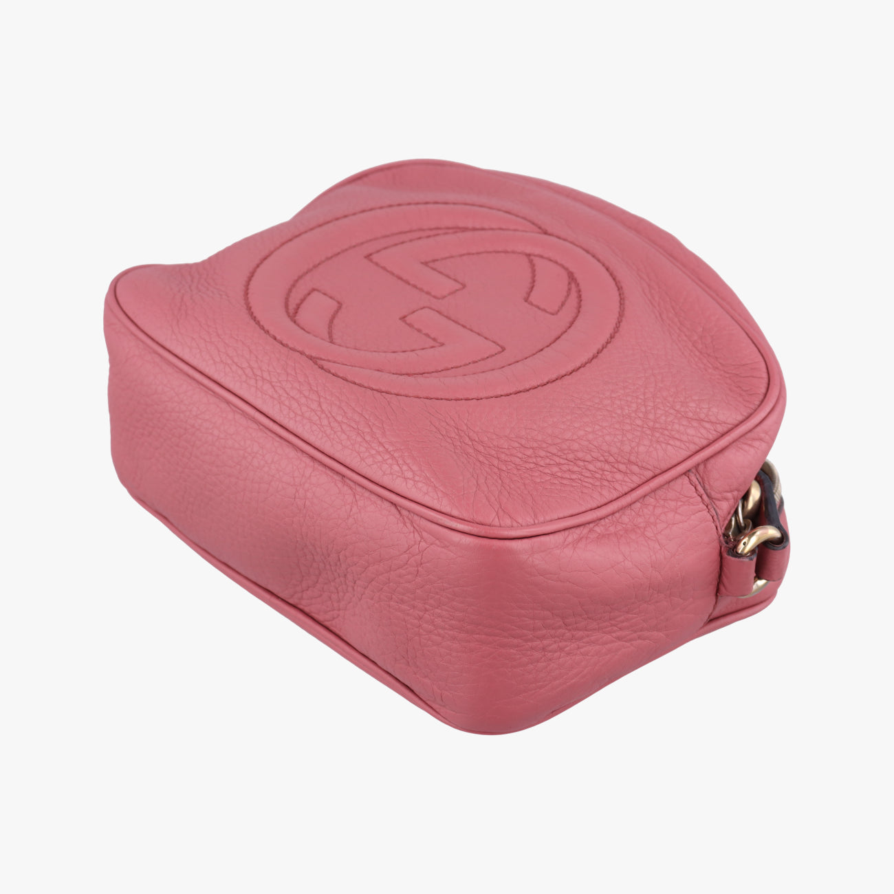 Pre-owned Gucci Soho Pink Leather 308364 shoulderbag | stylenewstar