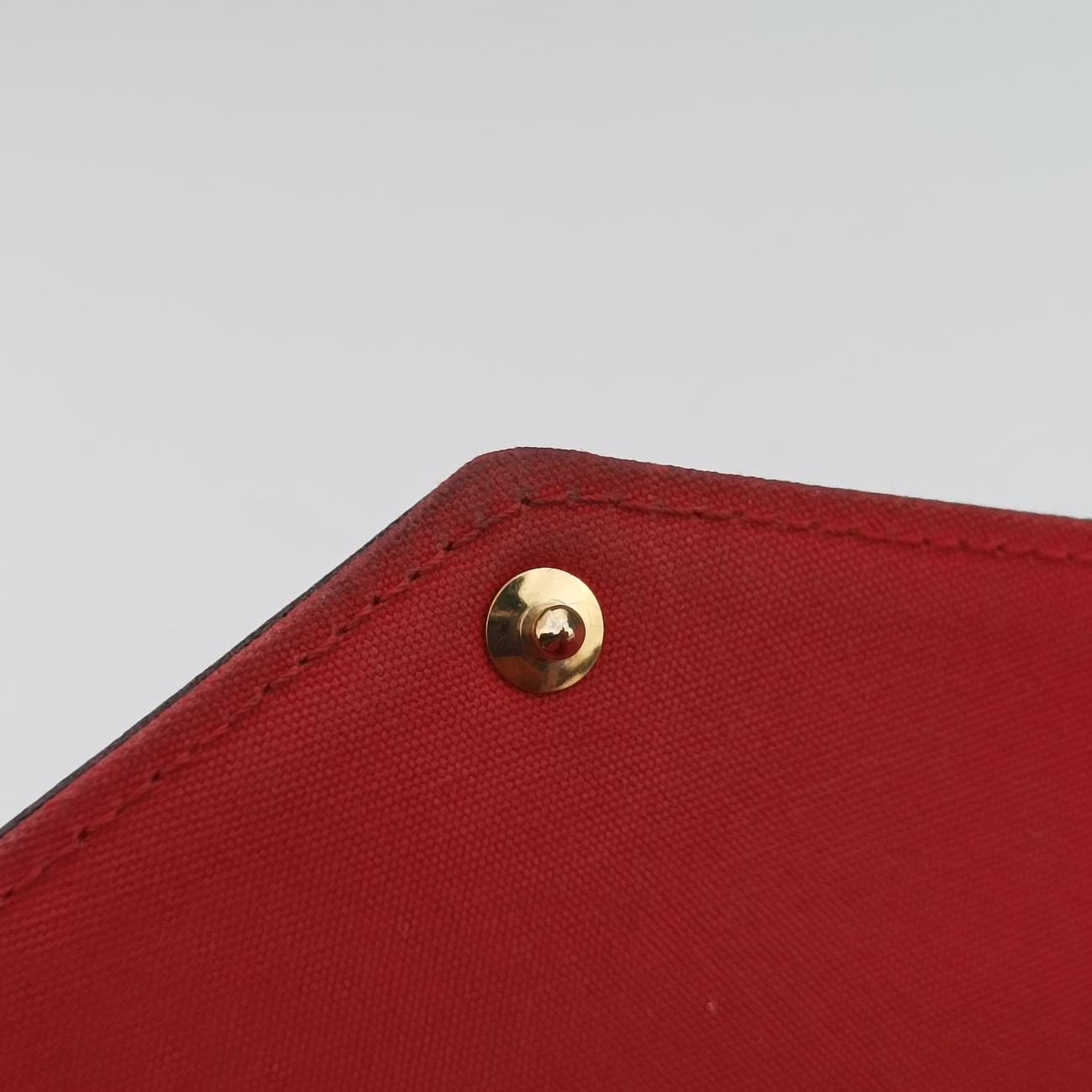 Pre-owned Louis Vuitton Pochette FéLICIE CERISE Vernis M61293 shoulderbag | stylenewstar