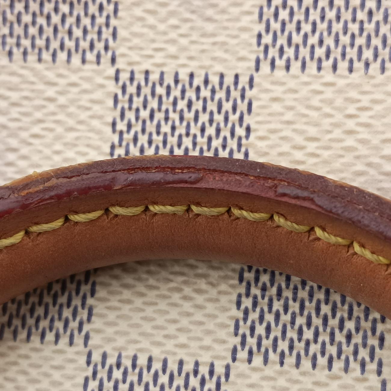 Pre-owned Louis Vuitton SPEEDY 25 AZUR Damier Canvas N41534 shoulderbag | stylenewstar