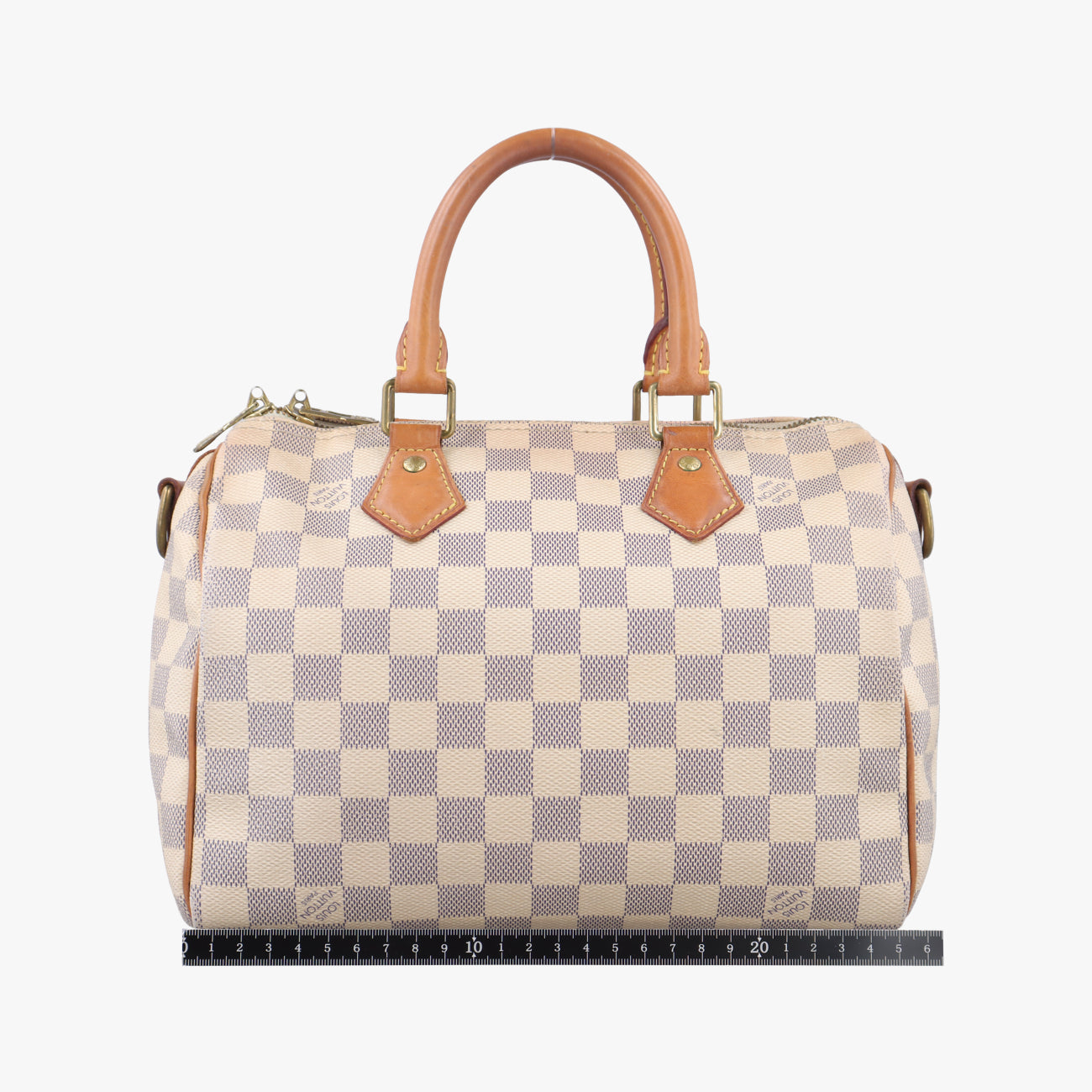 Pre-owned Louis Vuitton SPEEDY 25 AZUR Damier Canvas N41534 shoulderbag | stylenewstar
