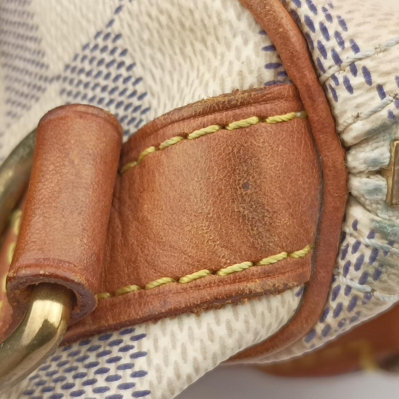 Pre-owned Louis Vuitton SPEEDY 25 AZUR Damier Canvas N41534 shoulderbag | stylenewstar