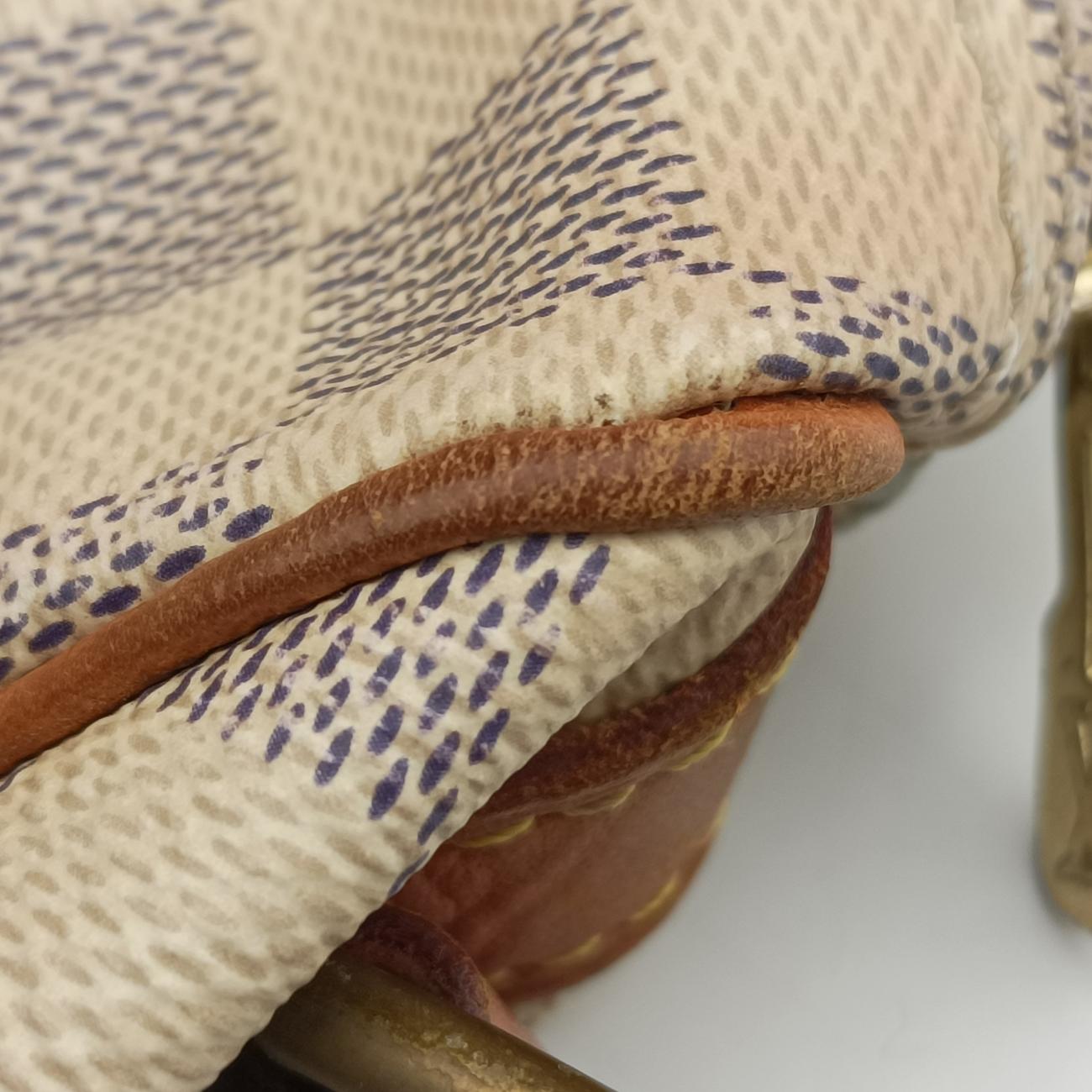 Pre-owned Louis Vuitton SPEEDY 25 AZUR Damier Canvas N41534 shoulderbag | stylenewstar