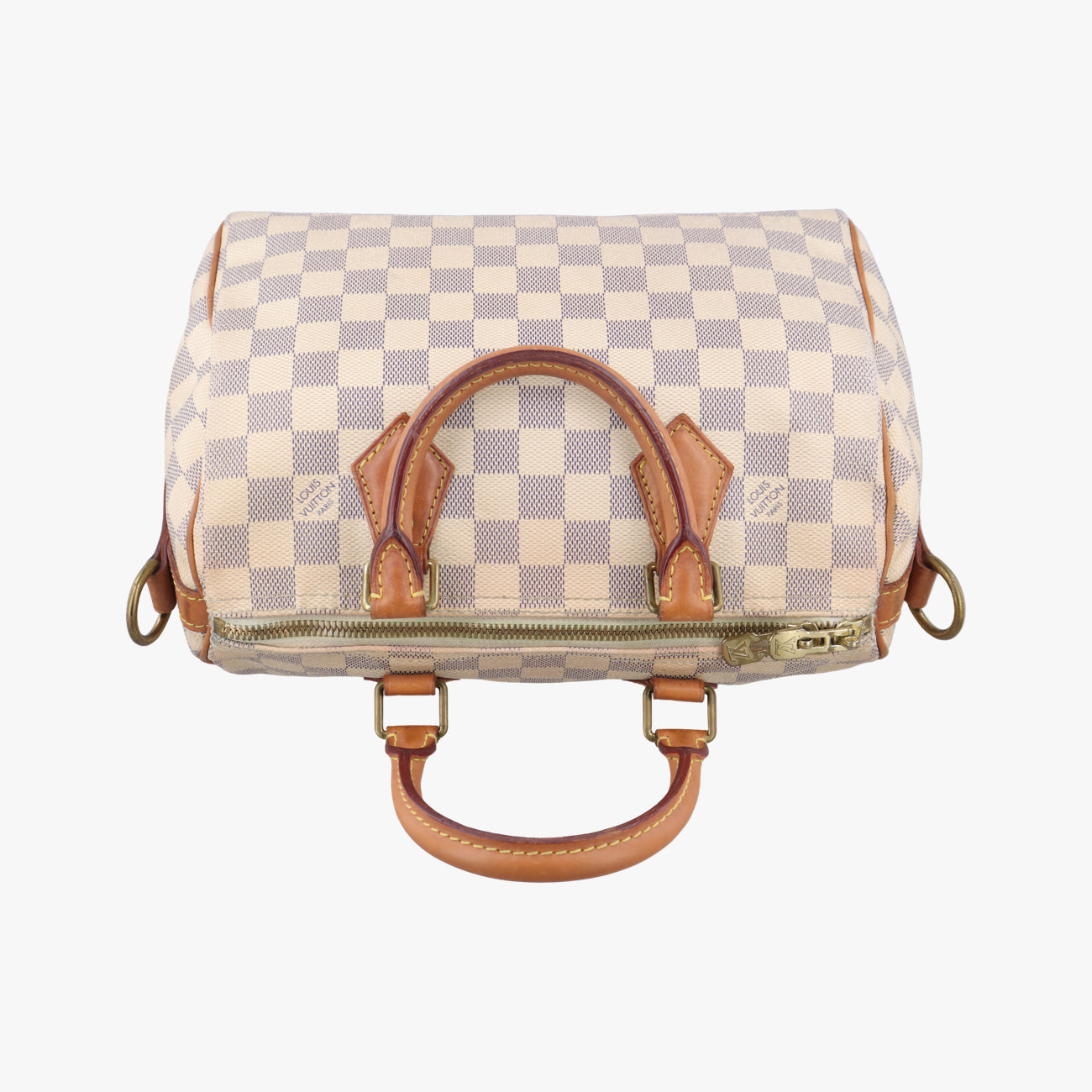 Pre-owned Louis Vuitton SPEEDY 25 AZUR Damier Canvas N41534 shoulderbag | stylenewstar