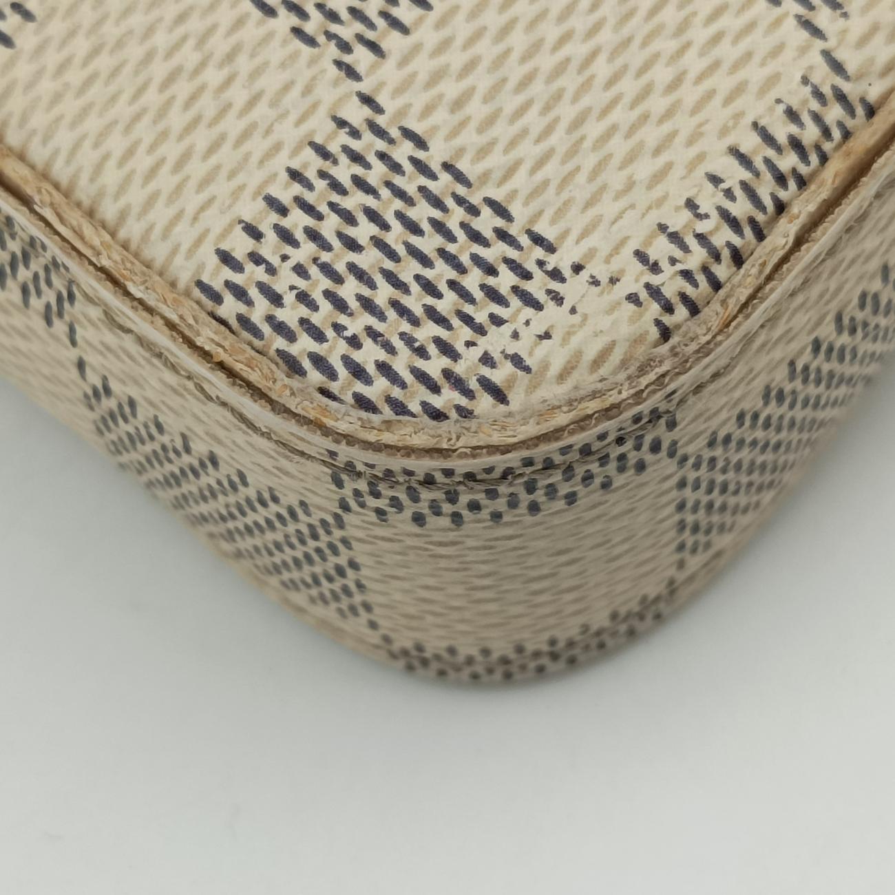 Secondhand Louis Vuitton Pochette FéLICIE Azur Damier Canvas N63106 shoulderbag | stylenewstar