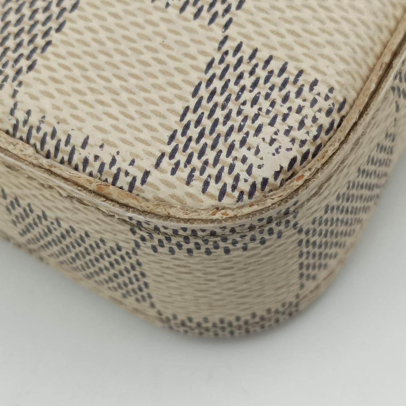 Secondhand Louis Vuitton Pochette FéLICIE Azur Damier Canvas N63106 shoulderbag | stylenewstar