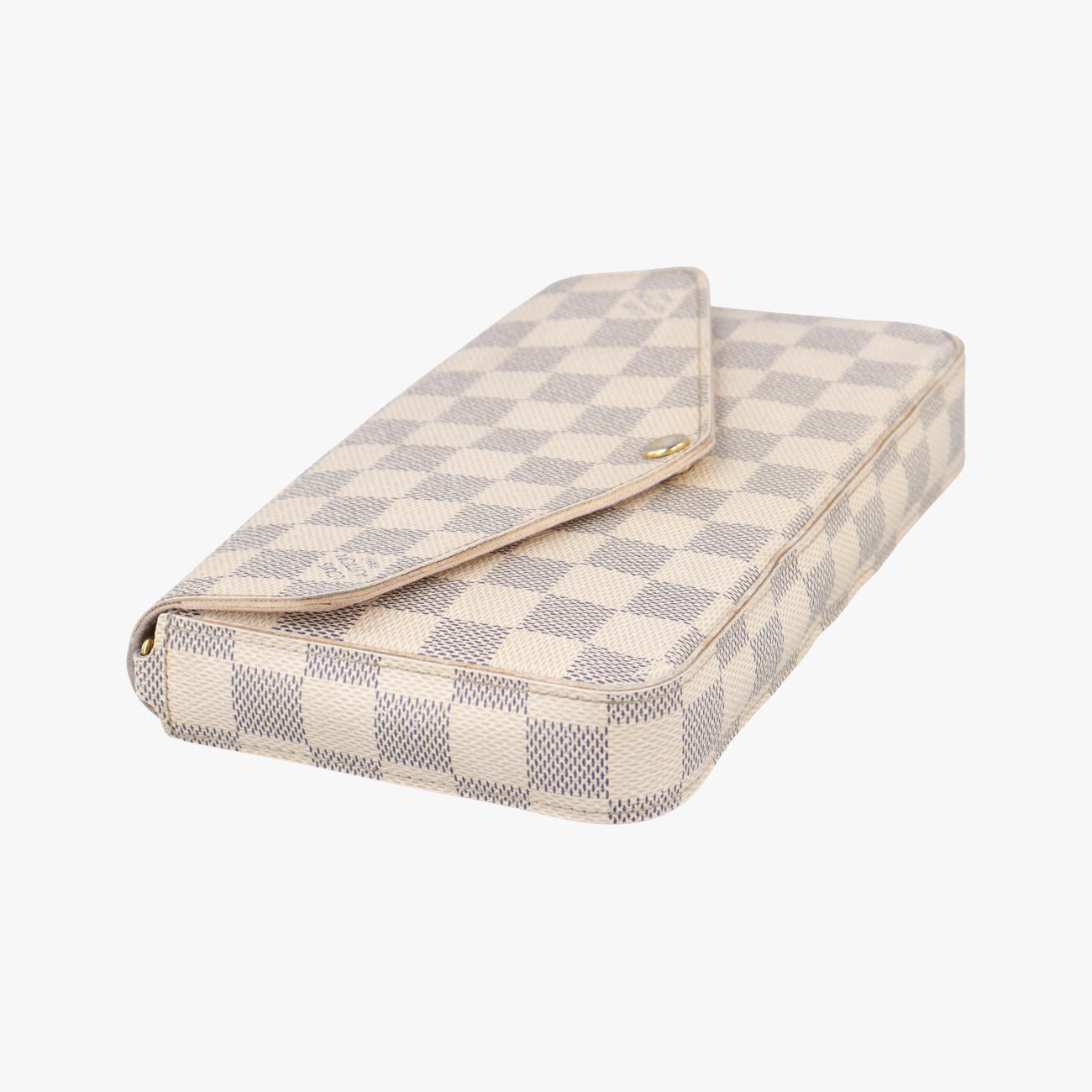 Secondhand Louis Vuitton Pochette FéLICIE Azur Damier Canvas N63106 shoulderbag | stylenewstar