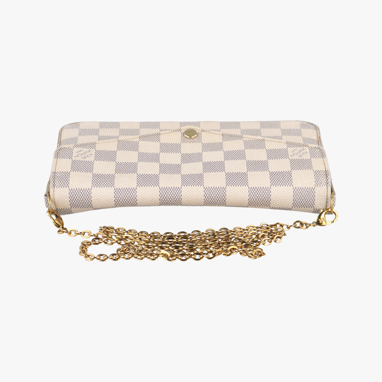 Secondhand Louis Vuitton Pochette FéLICIE Azur Damier Canvas N63106 shoulderbag | stylenewstar