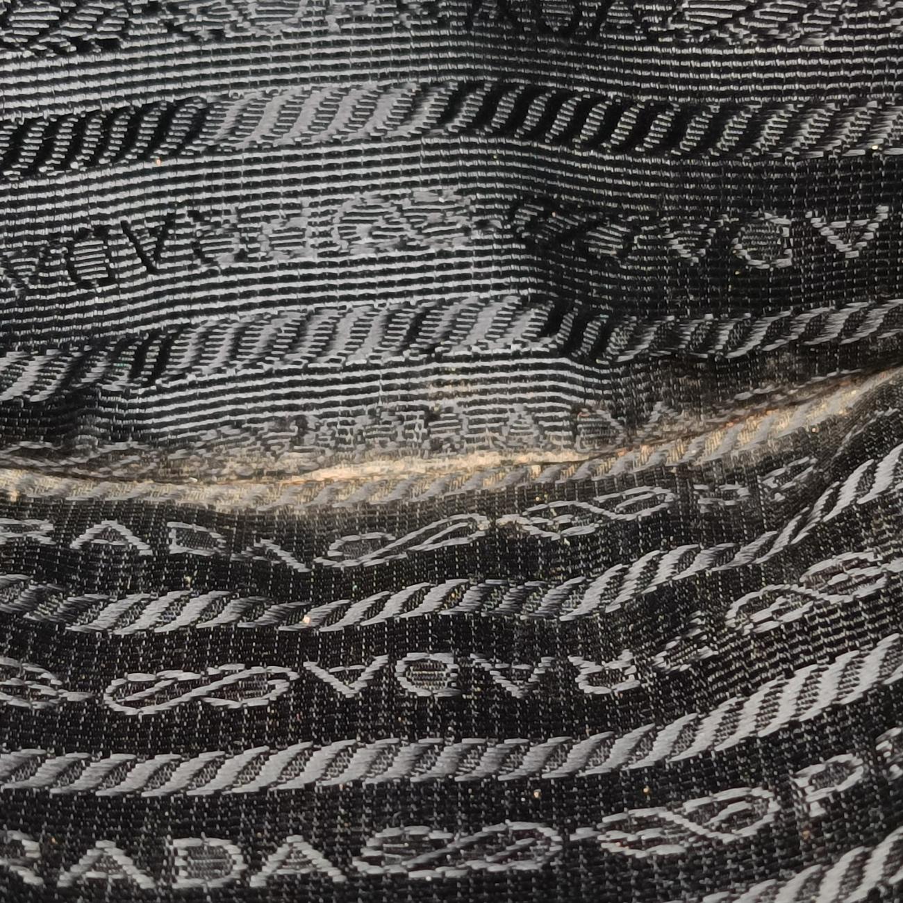 Pre-owned Prada milano logo Blue Saffiano Leather 1BP012 shoulderbag | stylenewstar