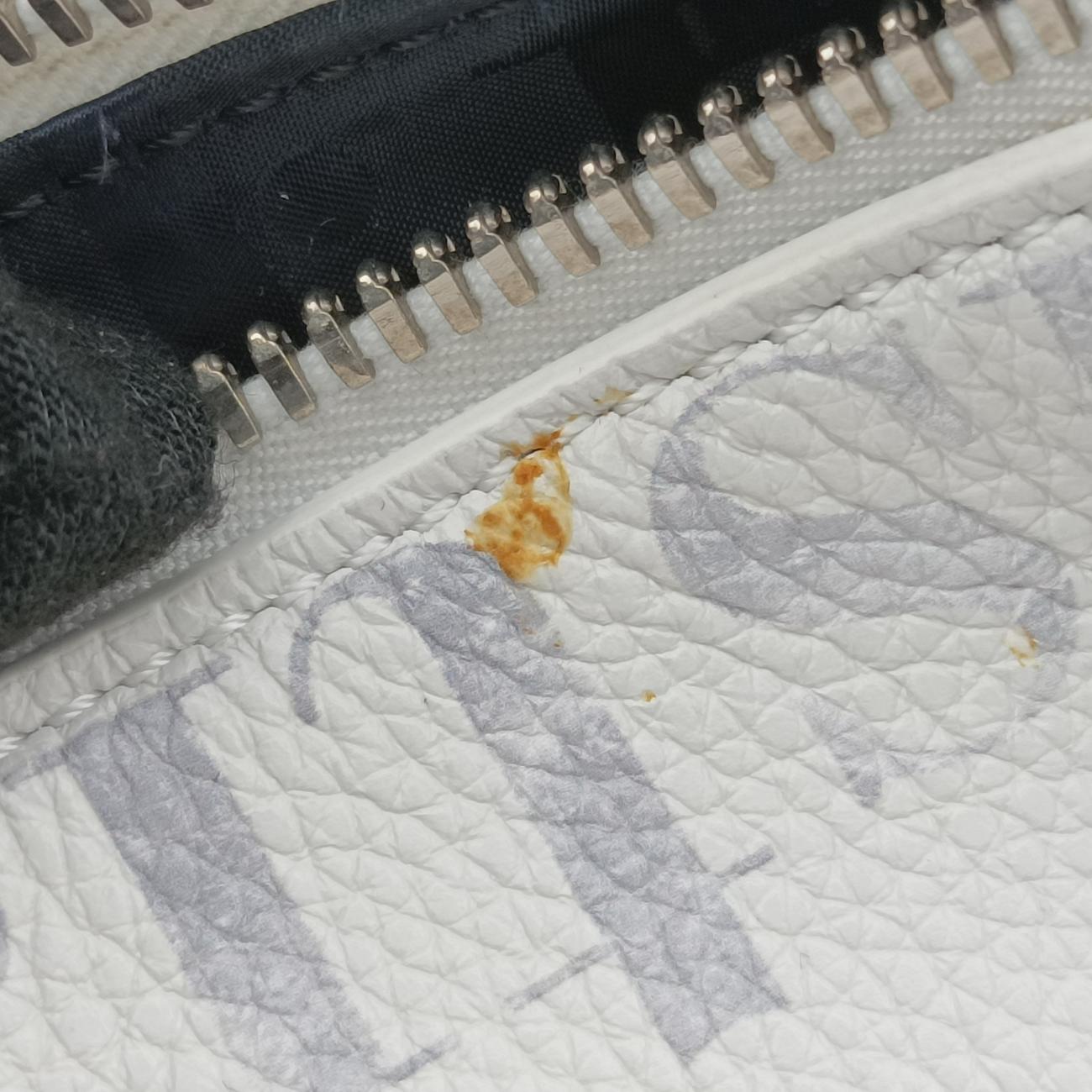 Pre-owned Christian Dior Saddle White Leather  bum bag/waist bag | stylenewstar