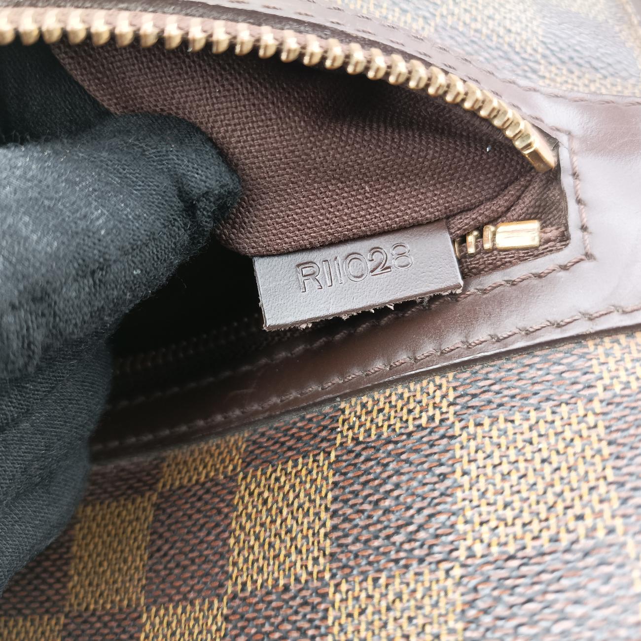 Pre-owned Louis Vuitton SPENCER EBENE Damier　Canvas N58021 shoulderbag | stylenewstar