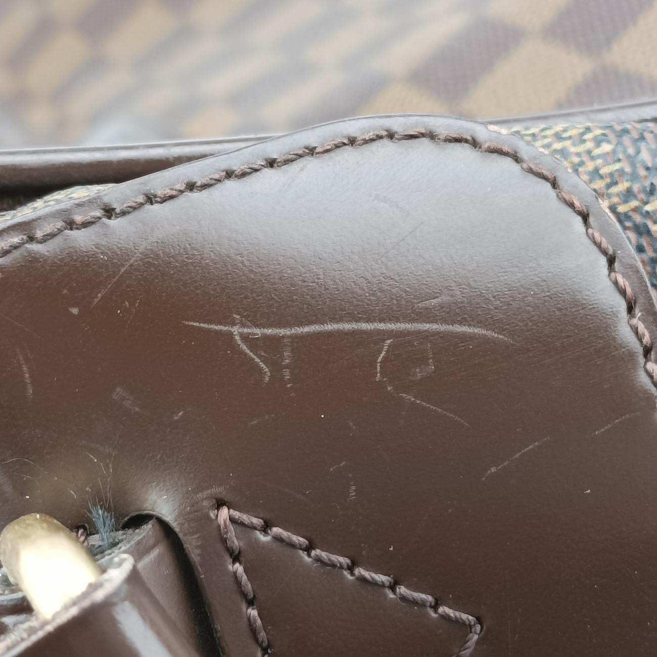 Pre-owned Louis Vuitton SPENCER EBENE Damier　Canvas N58021 shoulderbag | stylenewstar