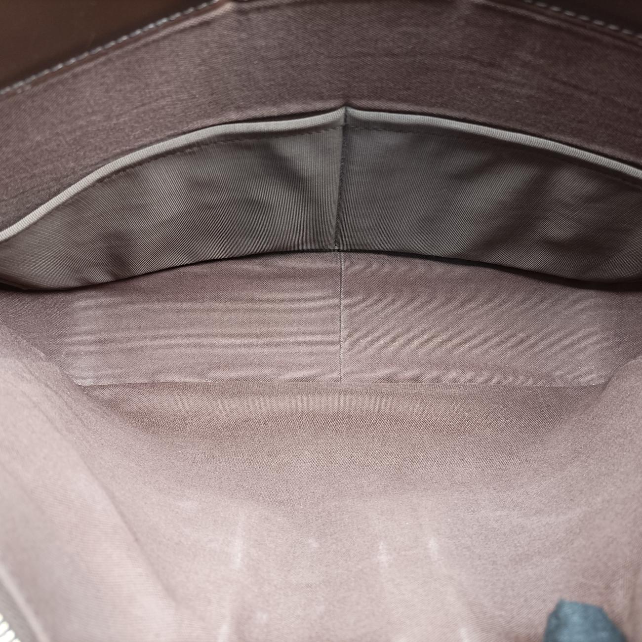 Pre-owned Louis Vuitton SPENCER EBENE Damier　Canvas N58021 shoulderbag | stylenewstar