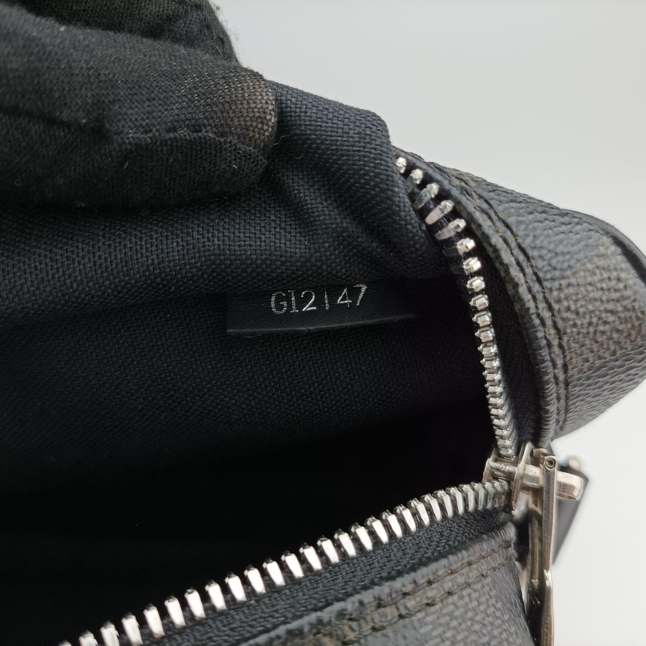 Vintage Louis Vuitton Porte Documents Voyage PM Noir Damier Graphite N41478 handbag | stylenewstar