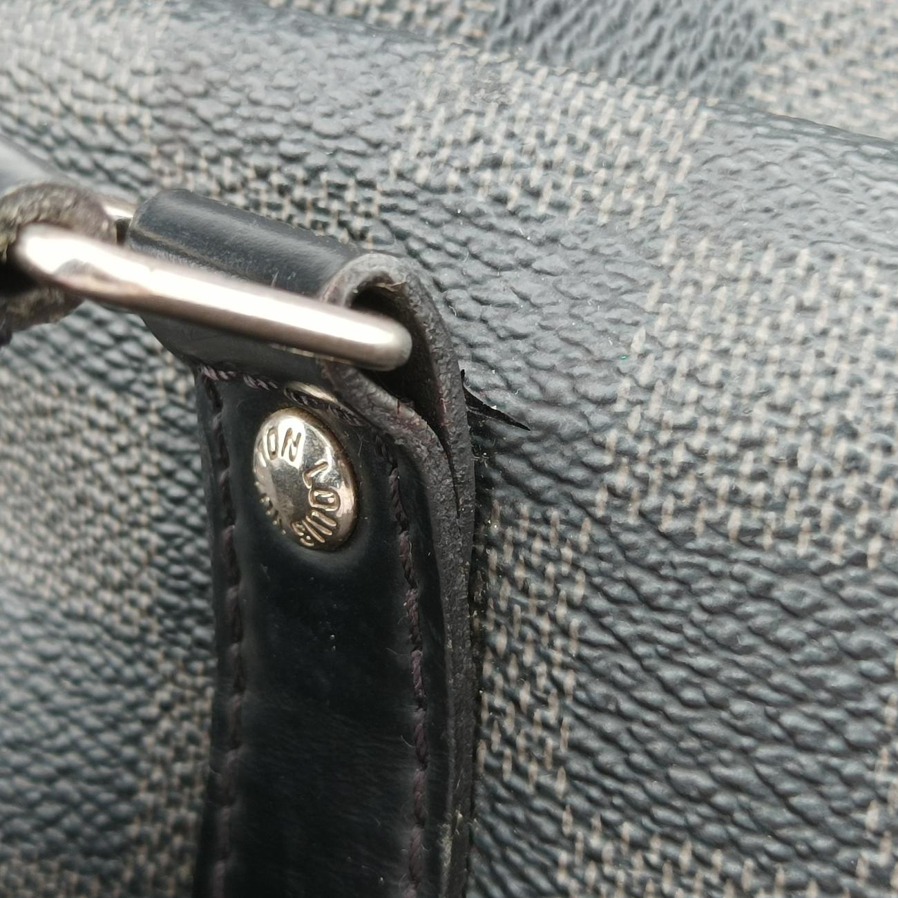 Vintage Louis Vuitton Porte Documents Voyage PM Noir Damier Graphite N41478 handbag | stylenewstar