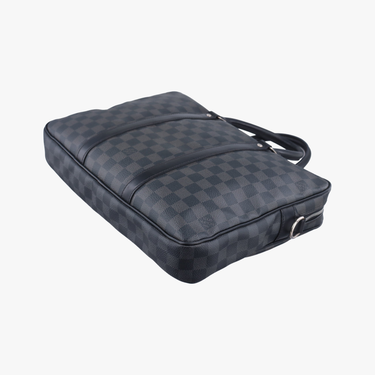 Vintage Louis Vuitton Porte Documents Voyage PM Noir Damier Graphite N41478 handbag | stylenewstar