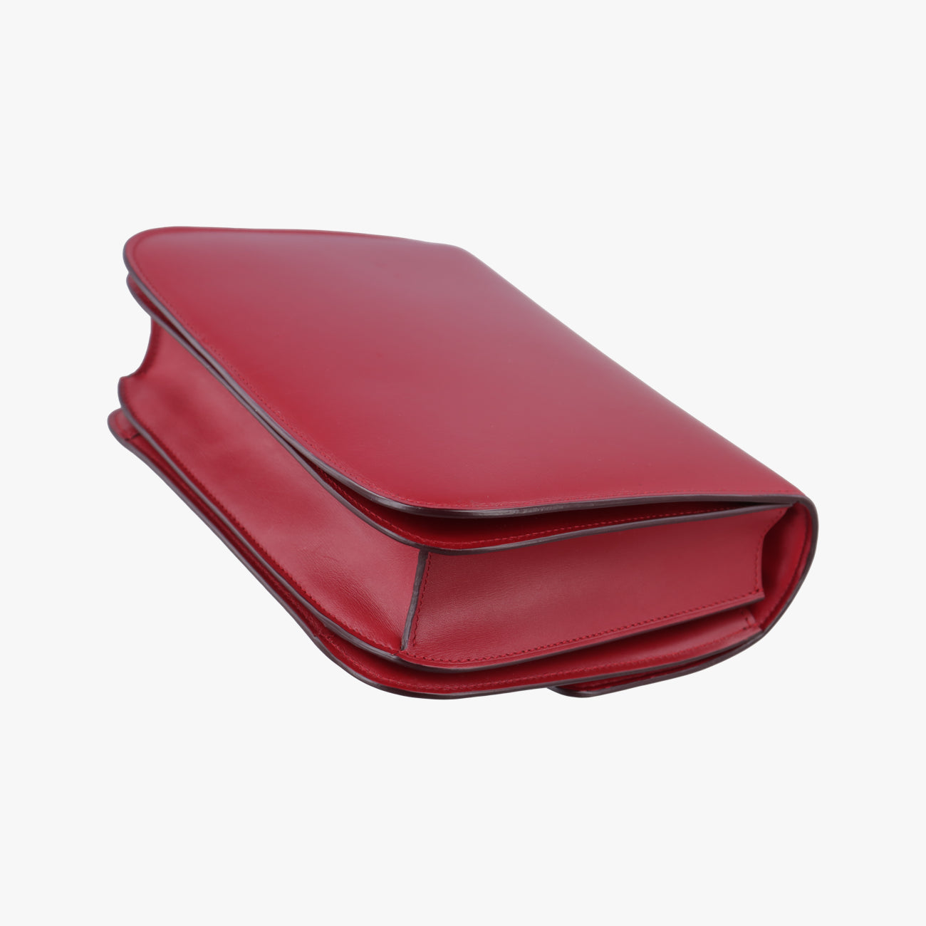 Secondhand Celine Classic Box Red Leather  shoulderbag | stylenewstar