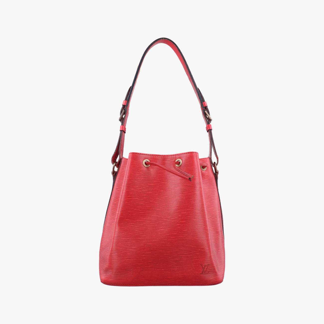 Pre-owned Louis Vuitton Noé Castilian Red Epi M44007 shoulderbag | stylenewstar